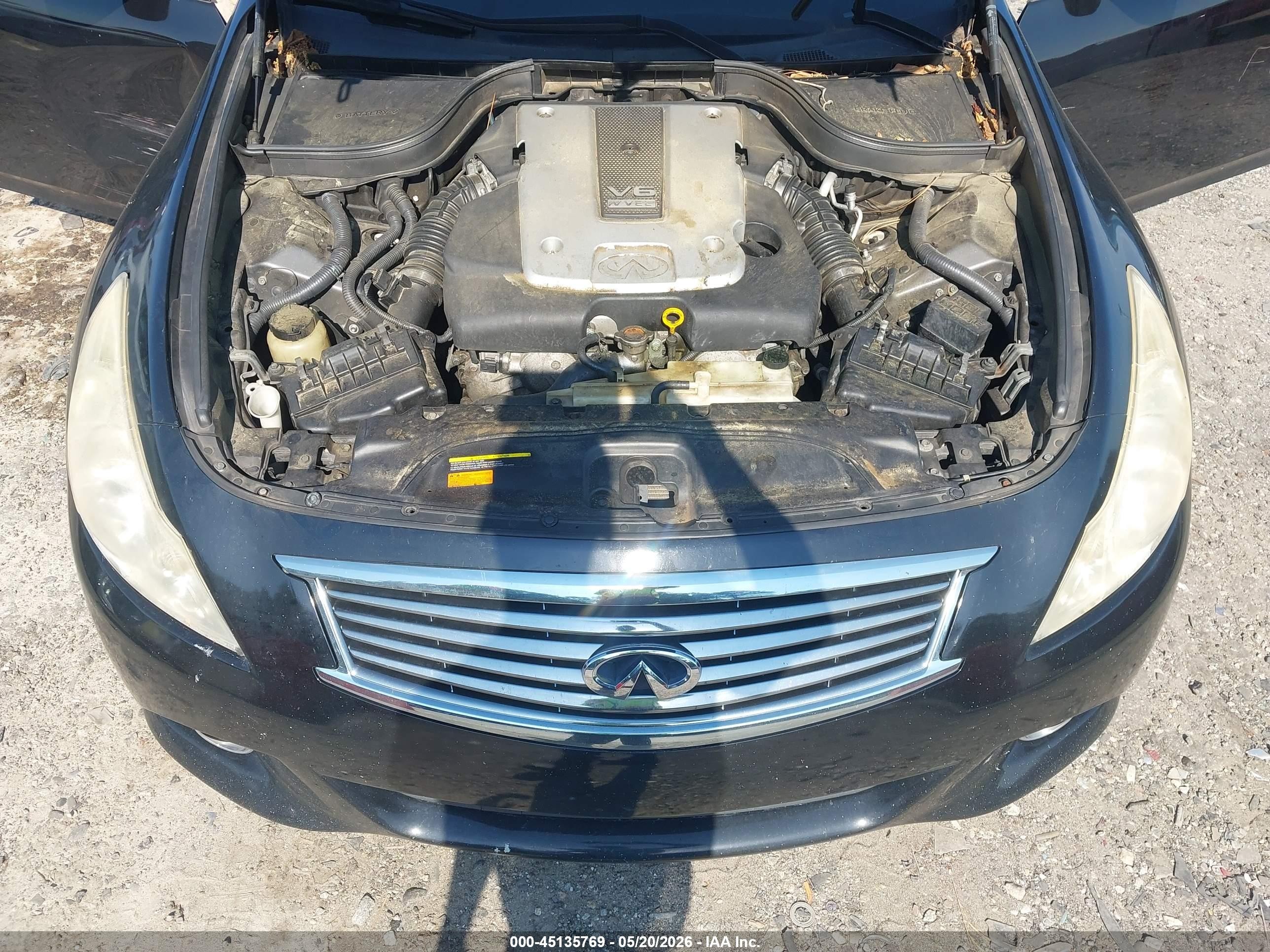 2011 Infiniti G37x   Black vin: JN1CV6AR0BM353321