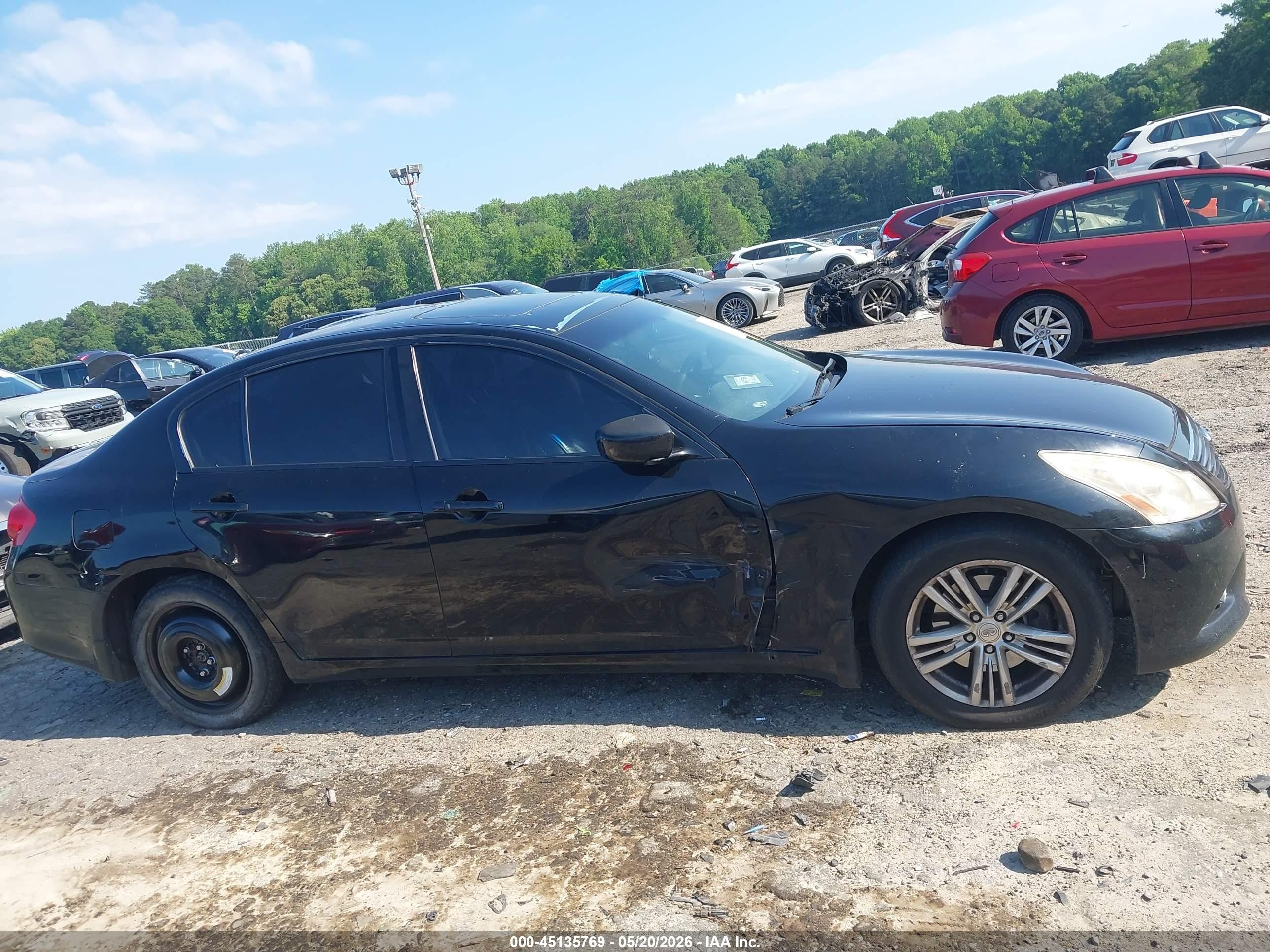 2011 Infiniti G37x   Black vin: JN1CV6AR0BM353321