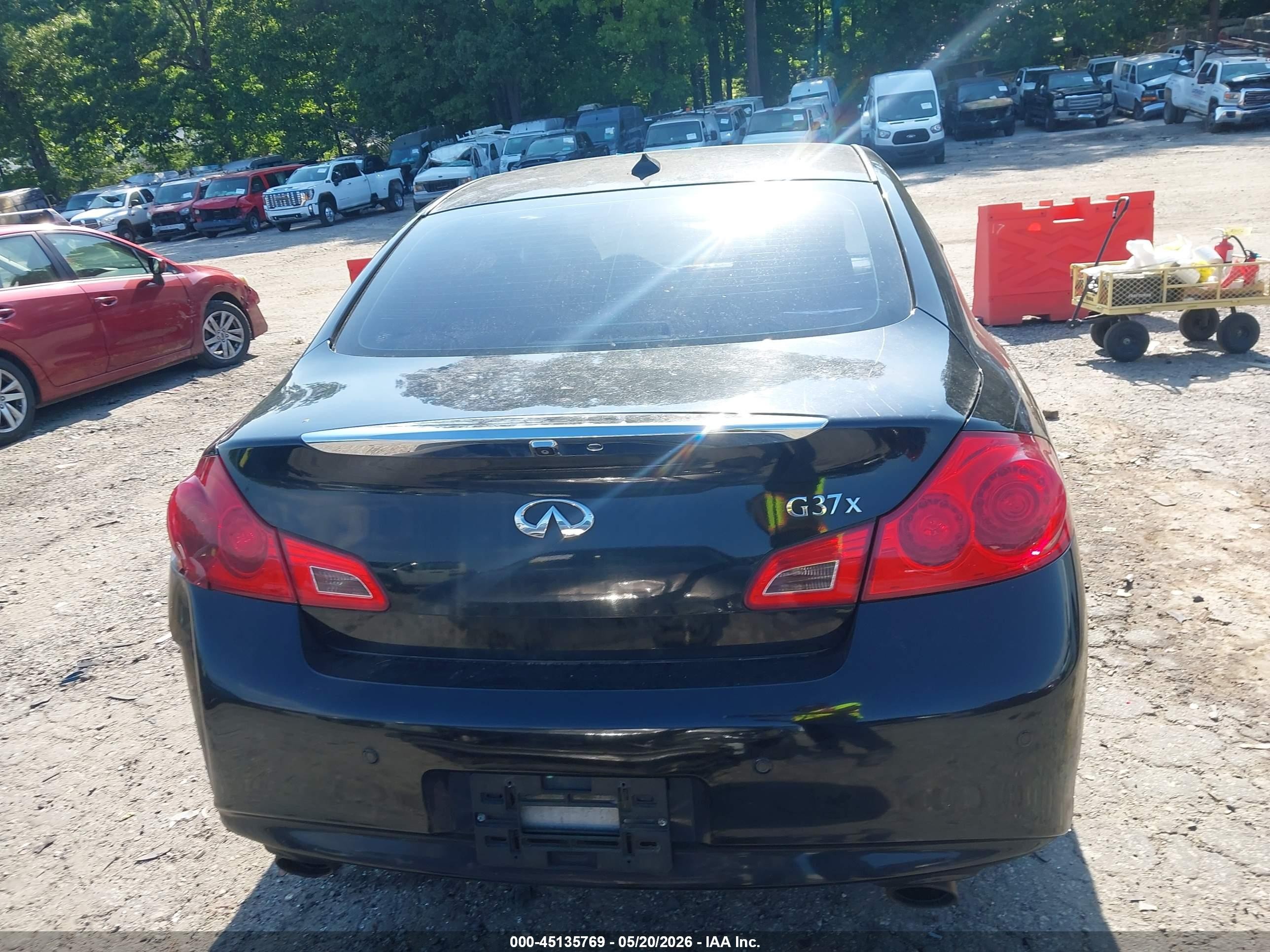 2011 Infiniti G37x   Black vin: JN1CV6AR0BM353321