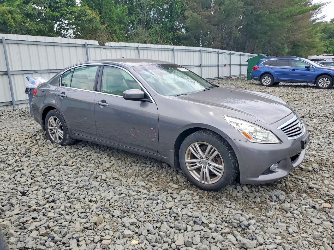 2011 Infiniti G37 Sedan X Gray vin: JN1CV6AR0BM403876
