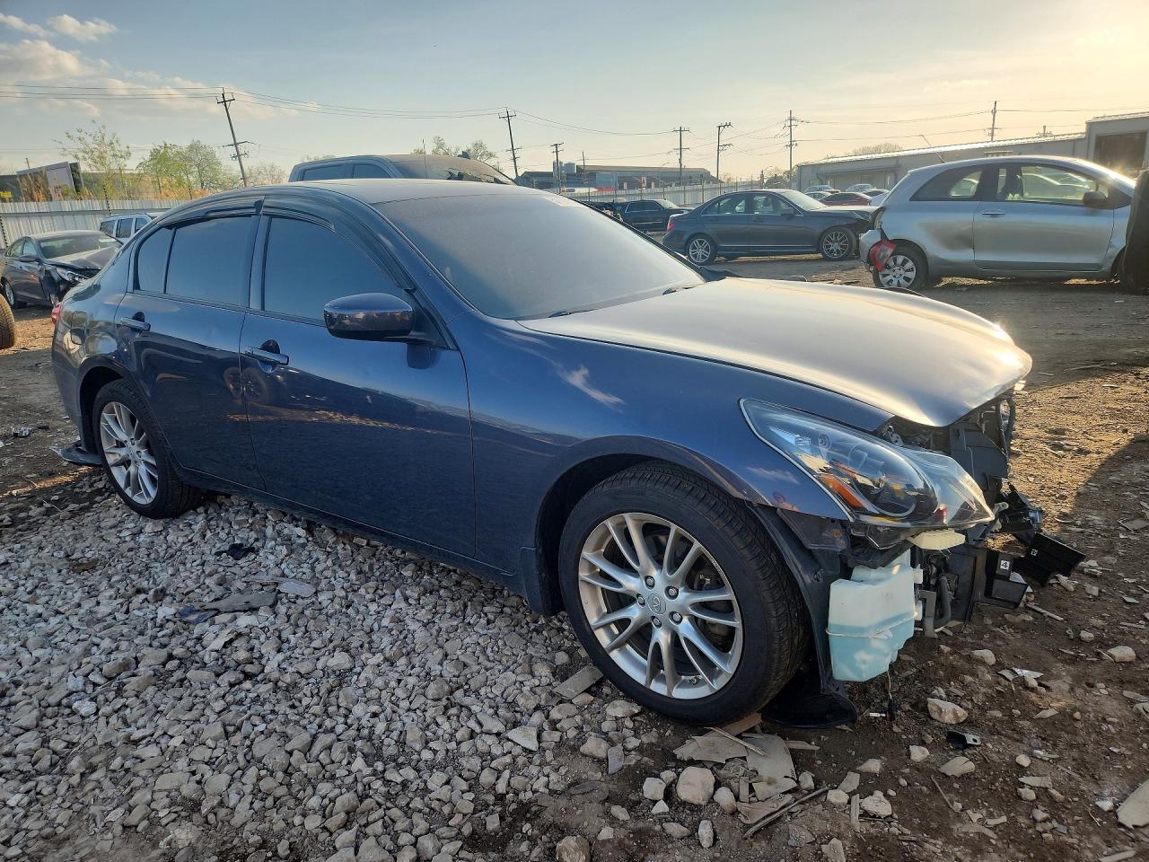2011 Infiniti G37 Sedan X Blue vin: JN1CV6AR0BM404882