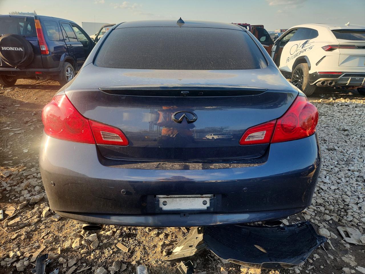 2011 Infiniti G37 Sedan X Blue vin: JN1CV6AR0BM404882