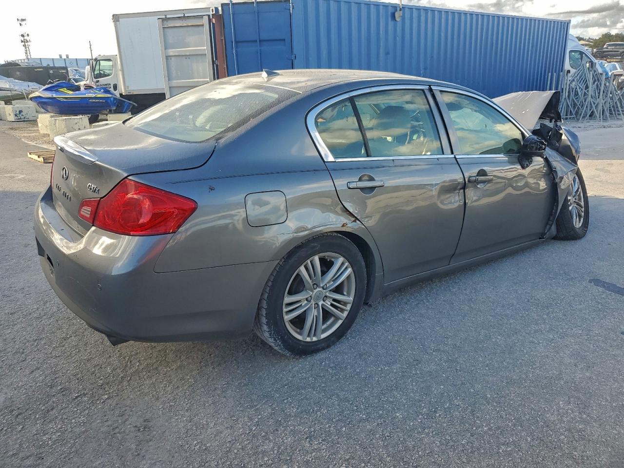 2011 Infiniti G37 Gray vin: JN1CV6AR0BM411914