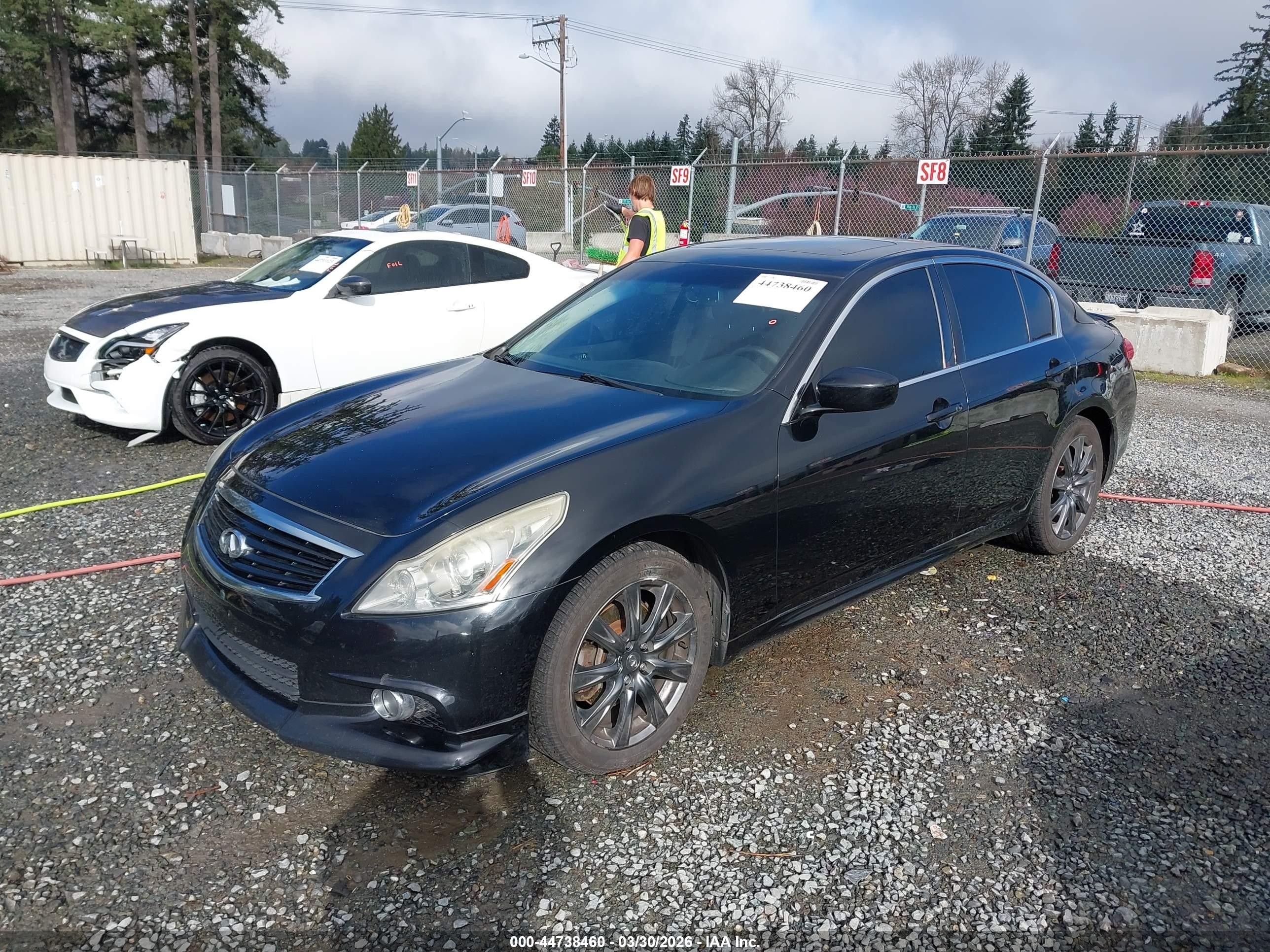 2012 Infiniti G37x Limited Edition Black vin: JN1CV6AR0CM672039