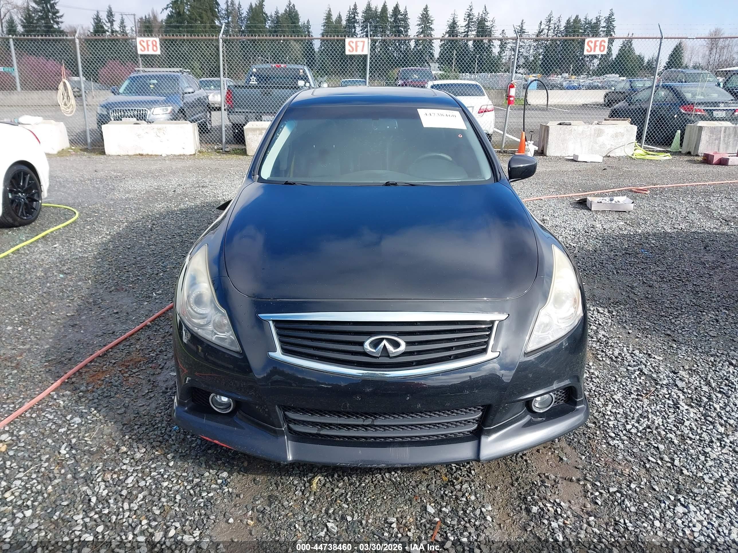 2012 Infiniti G37x Limited Edition Black vin: JN1CV6AR0CM672039