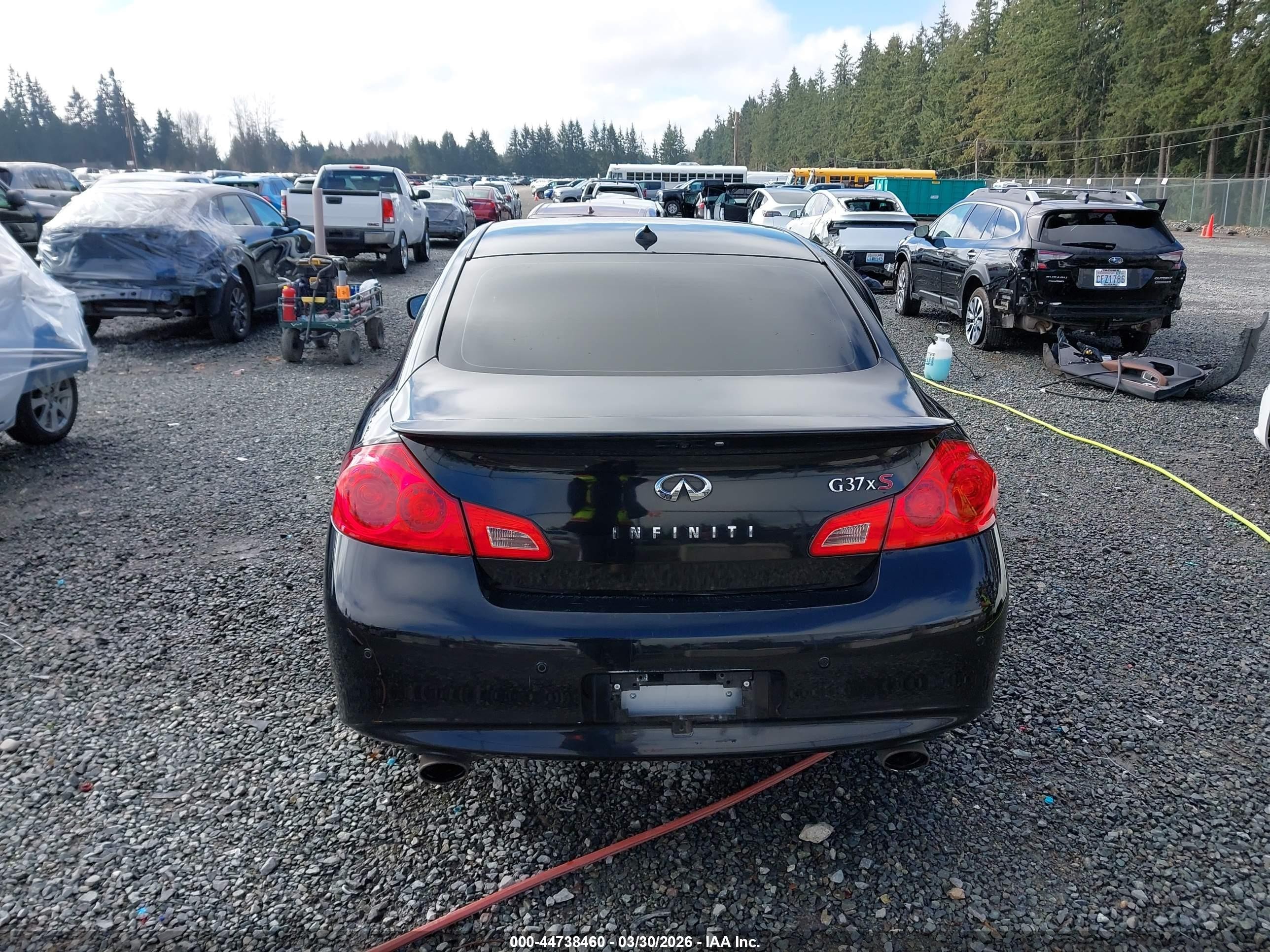 2012 Infiniti G37x Limited Edition Black vin: JN1CV6AR0CM672039