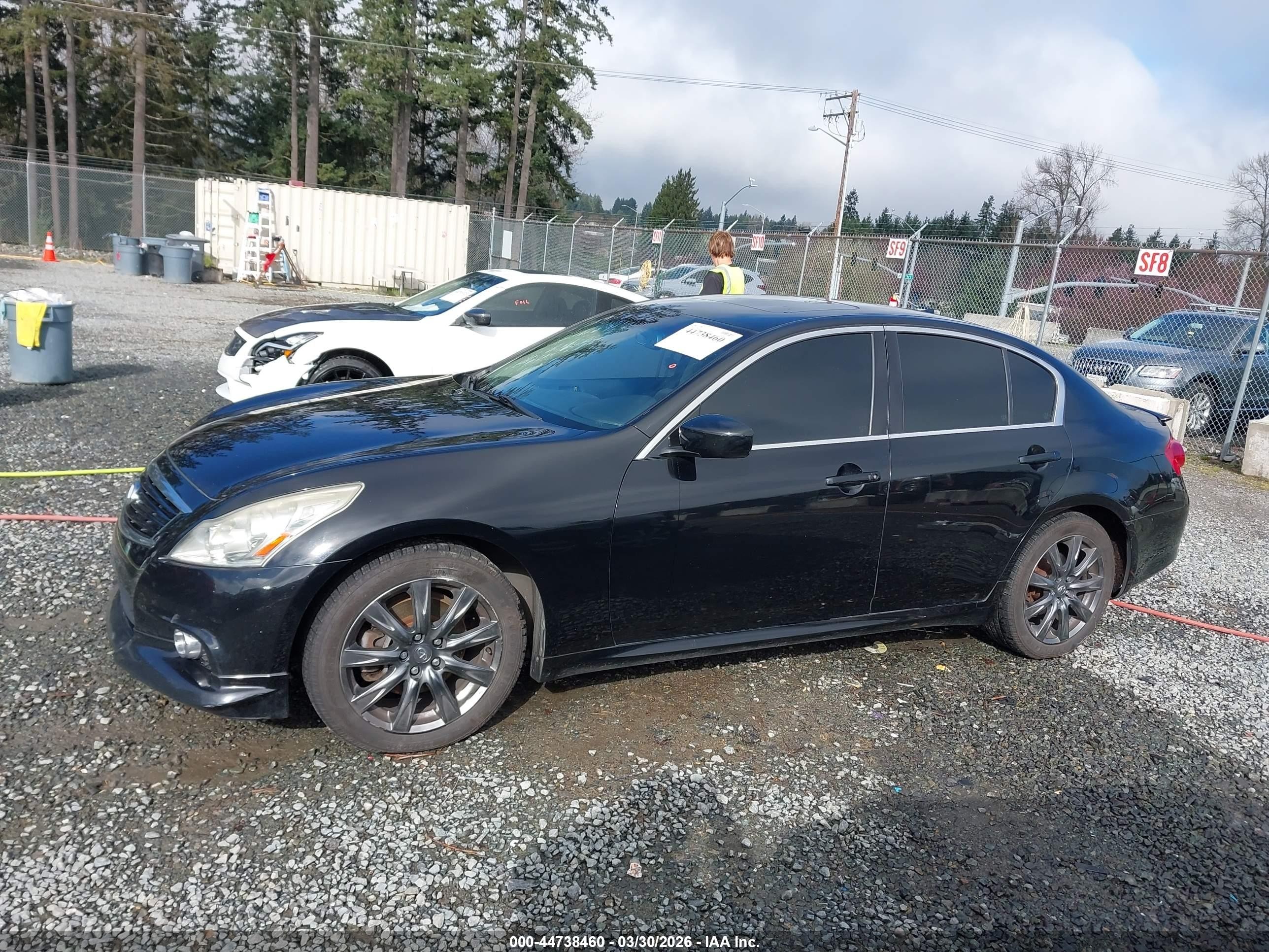 2012 Infiniti G37x Limited Edition Black vin: JN1CV6AR0CM672039