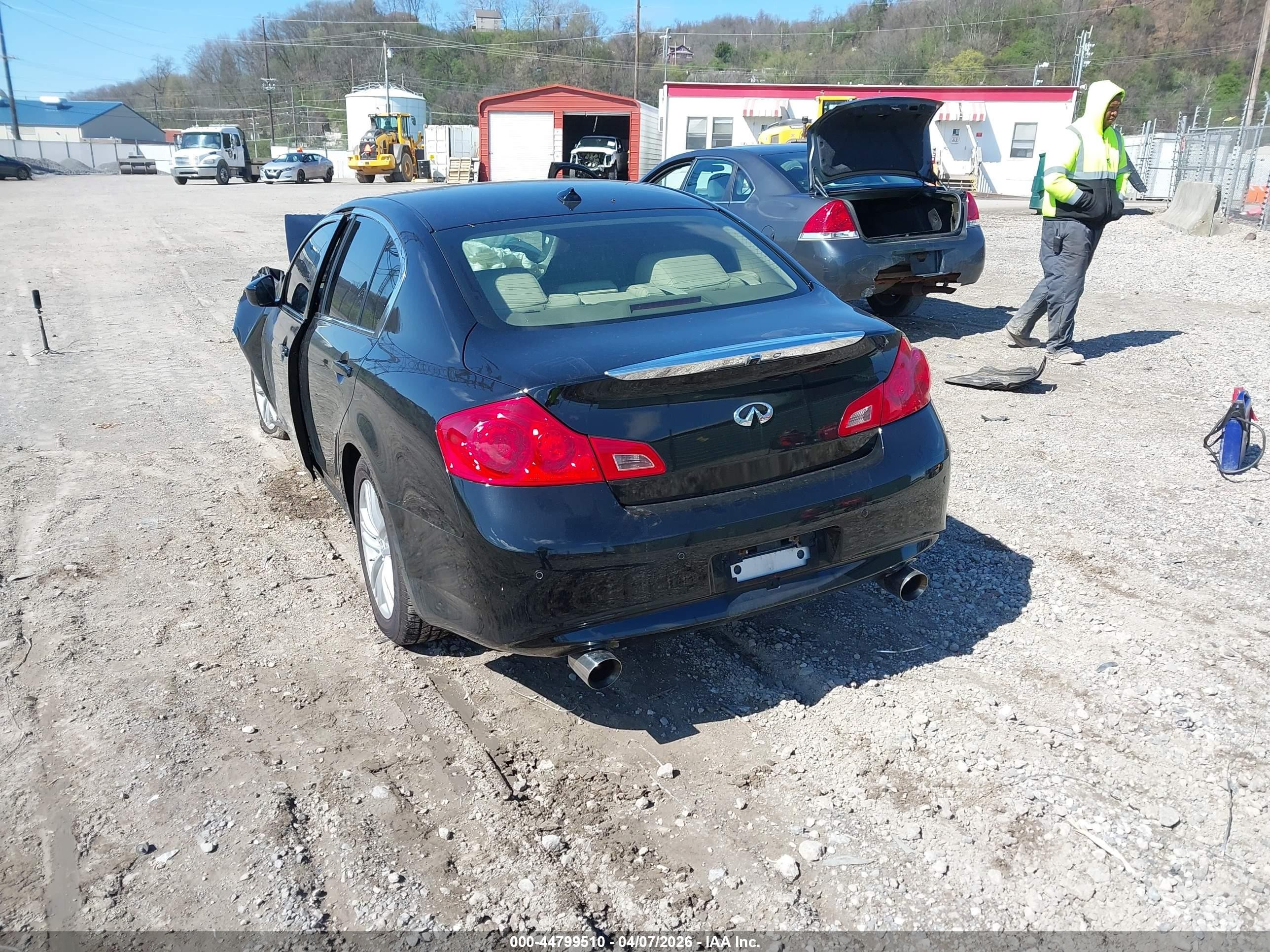 2012 Infiniti G37x   Black vin: JN1CV6AR0CM673207