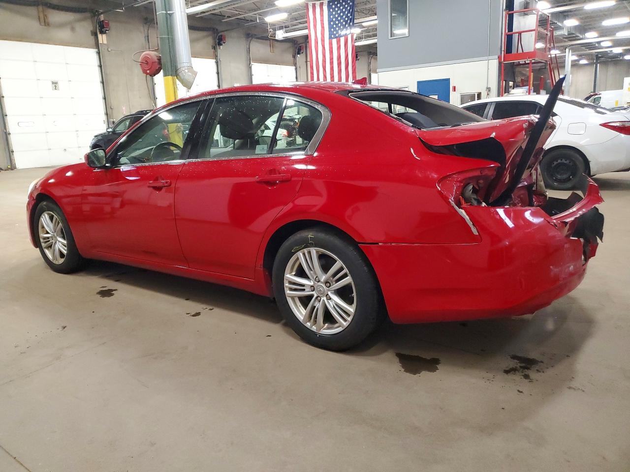 2012 Infiniti G37 Sedan X Красный vin: JN1CV6AR0CM674695