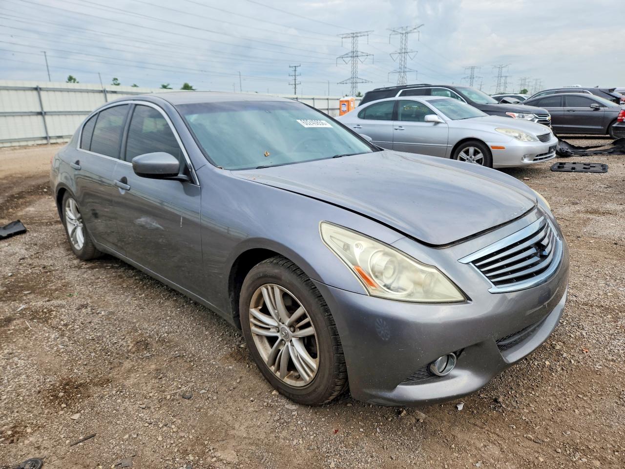 2012 Infiniti G37 Sedan X Gray vin: JN1CV6AR0CM675393