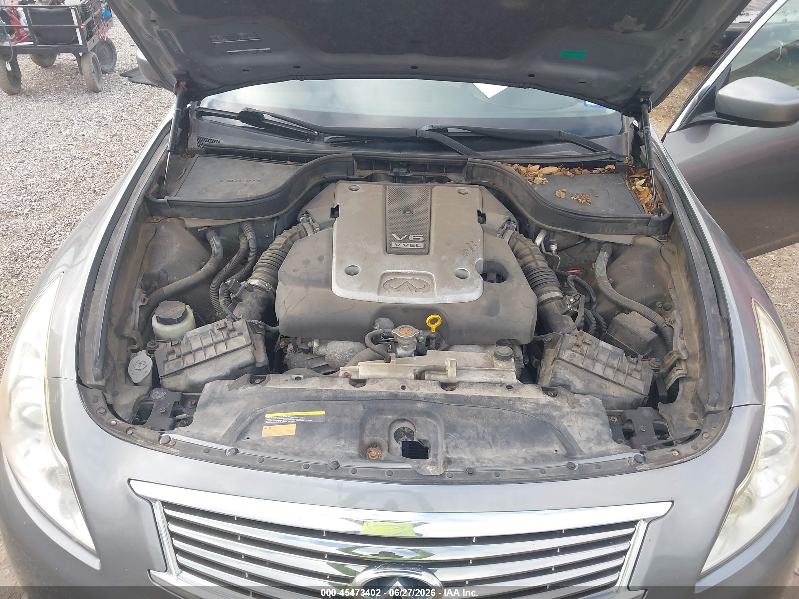 2012 Infiniti G37x   Gray vin: JN1CV6AR0CM677127