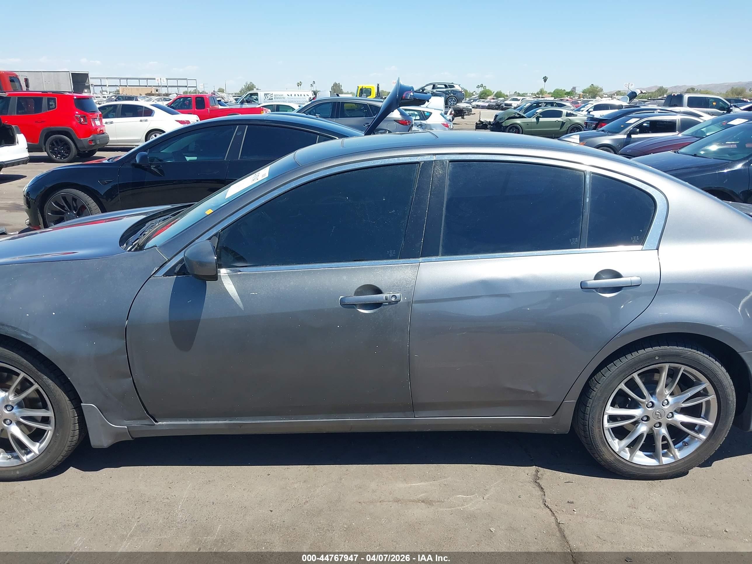 2012 Infiniti G37x   Gray vin: JN1CV6AR0CM677306