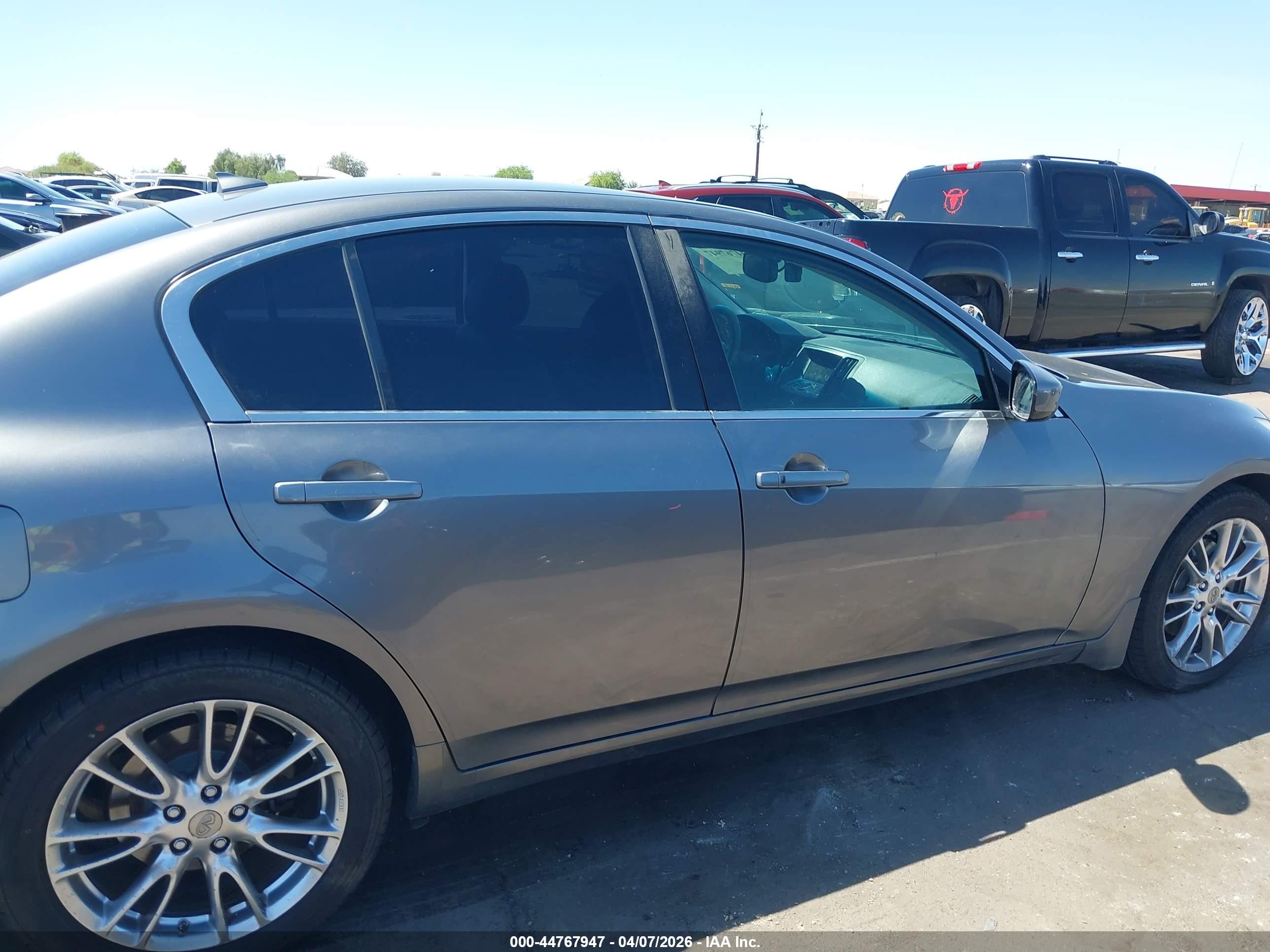 2012 Infiniti G37x   Gray vin: JN1CV6AR0CM677306