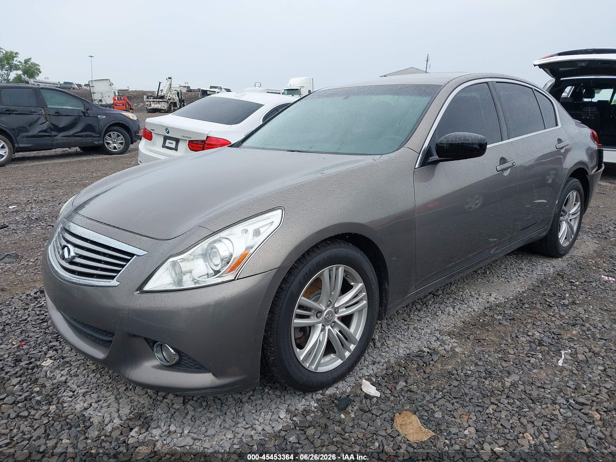 2012 Infiniti G37   Gray vin: JN1CV6AR0CM681310