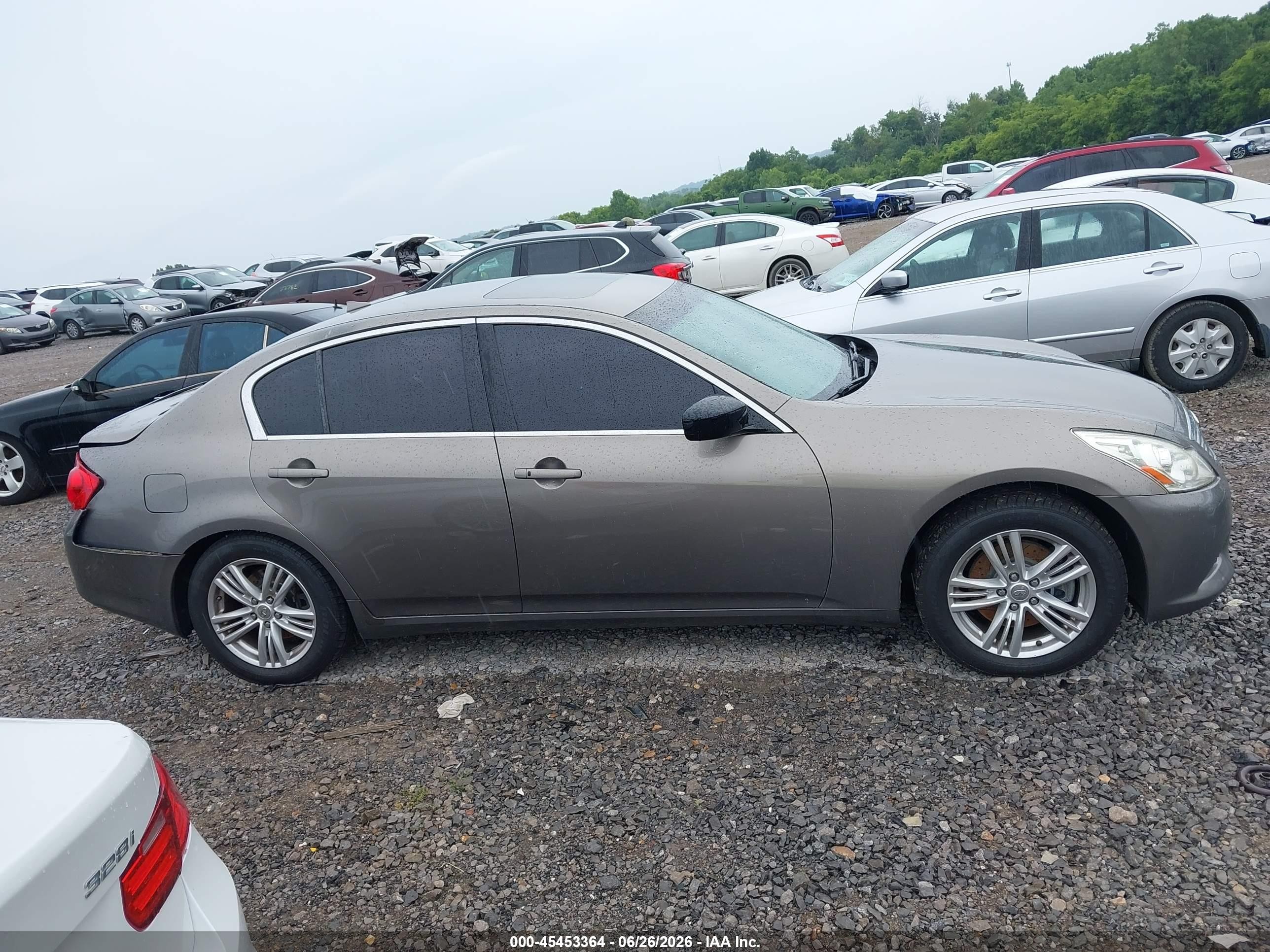 2012 Infiniti G37   Gray vin: JN1CV6AR0CM681310