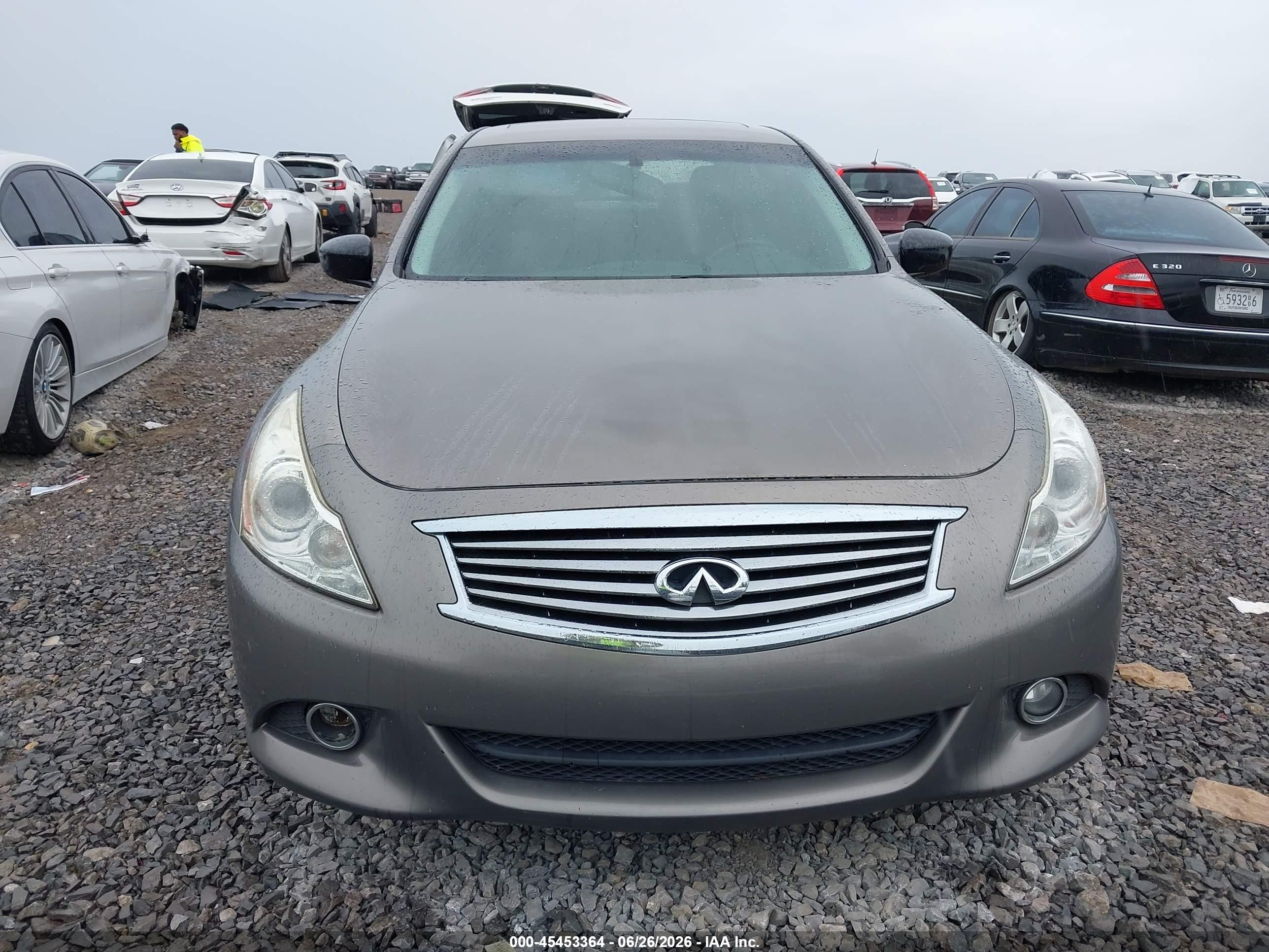 2012 Infiniti G37   Gray vin: JN1CV6AR0CM681310