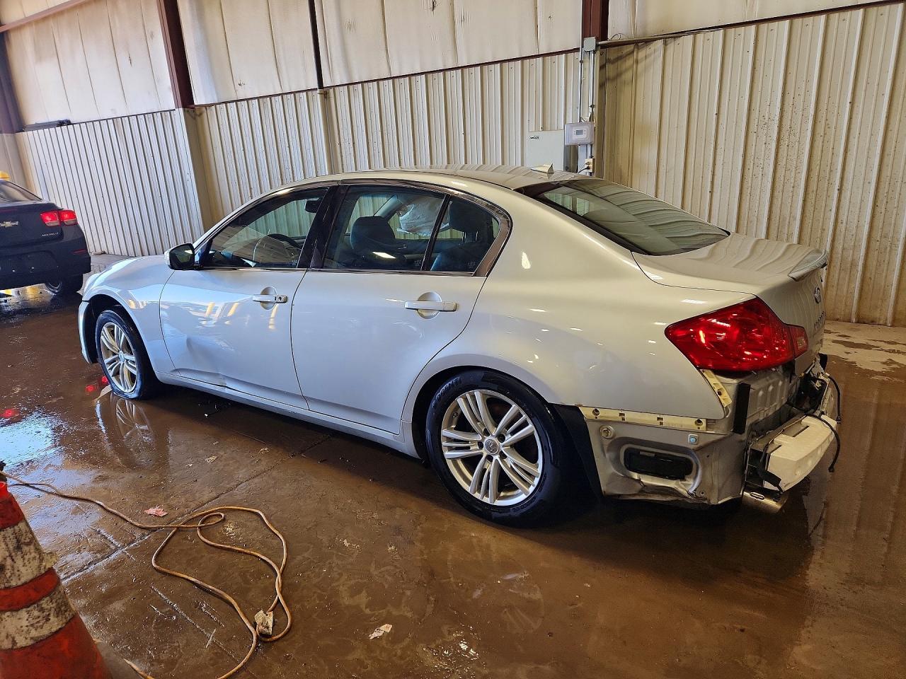 2012 Infiniti G37 Silver vin: JN1CV6AR0CM971692