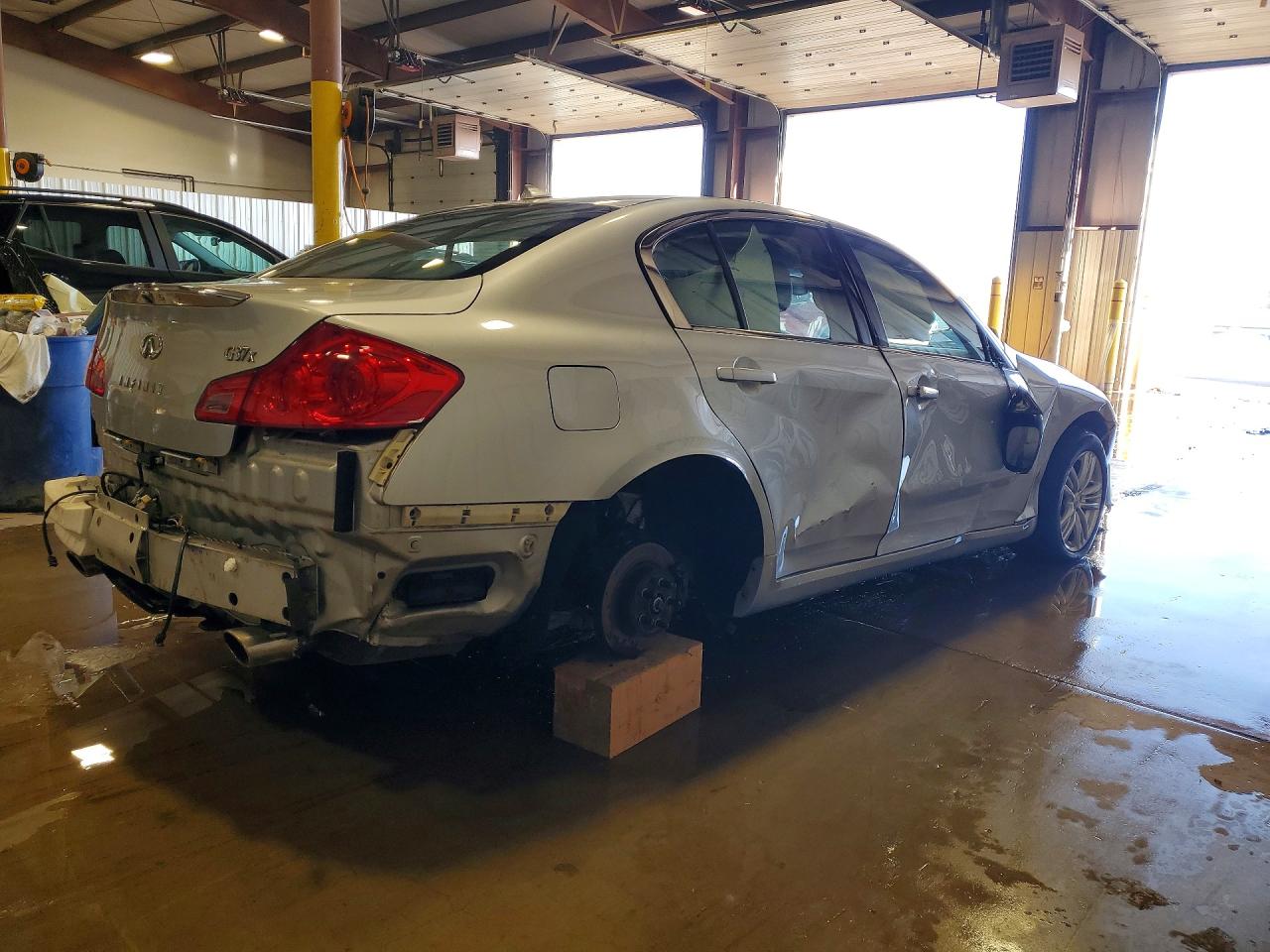 2012 Infiniti G37 Silver vin: JN1CV6AR0CM971692