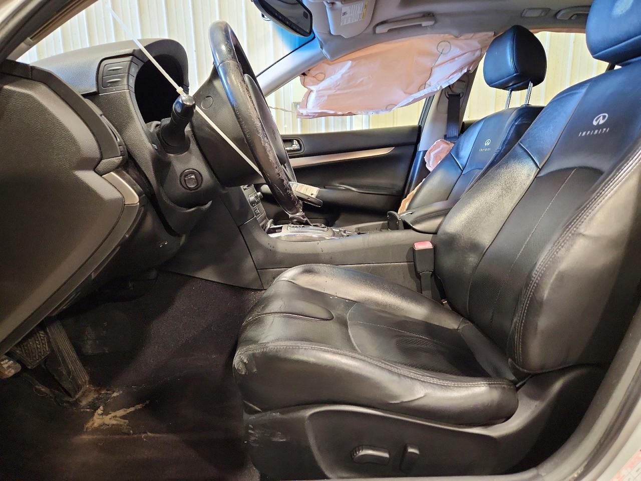 2012 Infiniti G37 Silver vin: JN1CV6AR0CM971692
