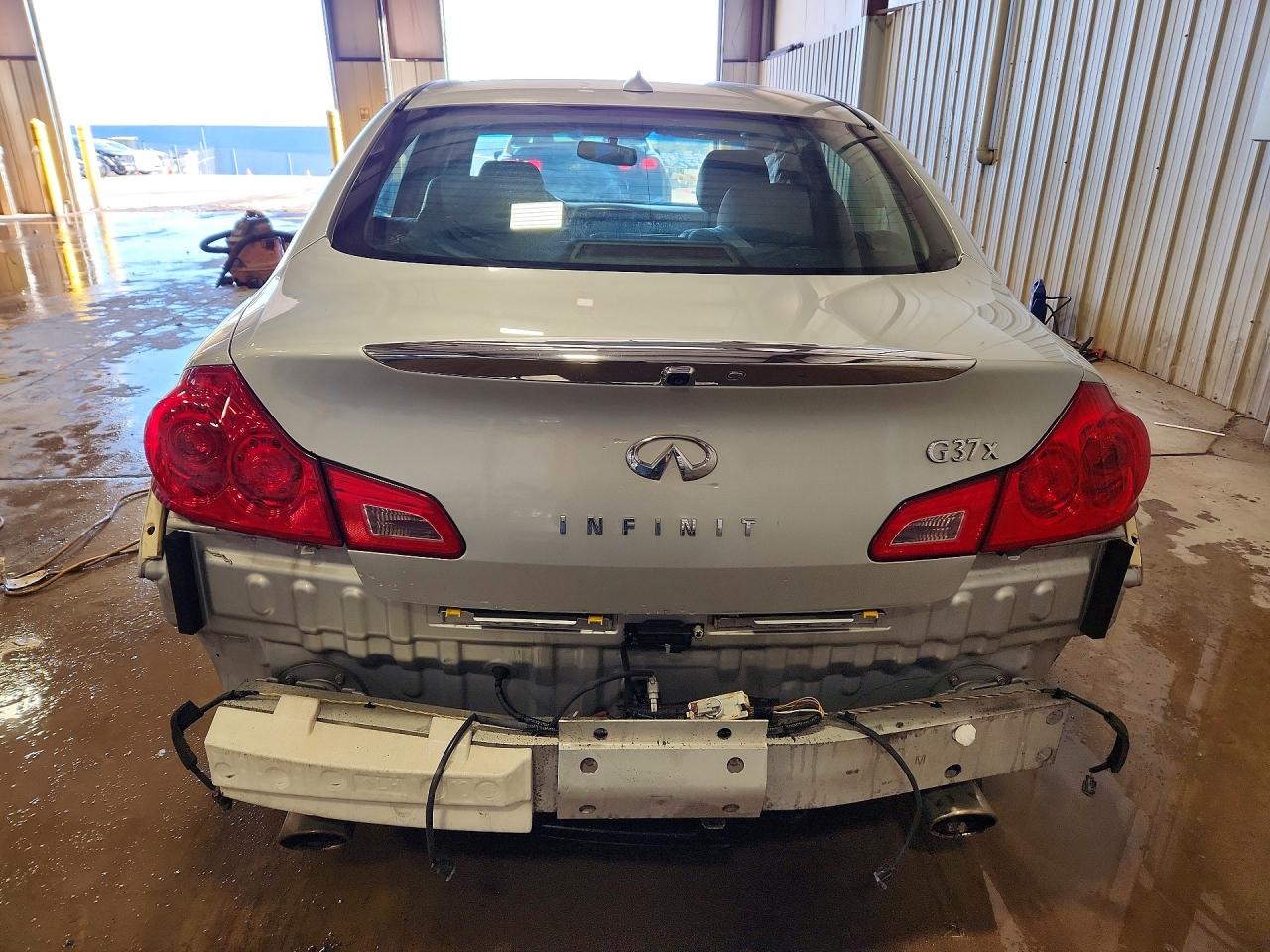 2012 Infiniti G37 Silver vin: JN1CV6AR0CM971692