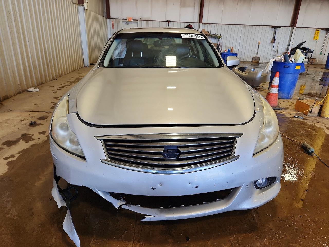 2012 Infiniti G37 Silver vin: JN1CV6AR0CM971692