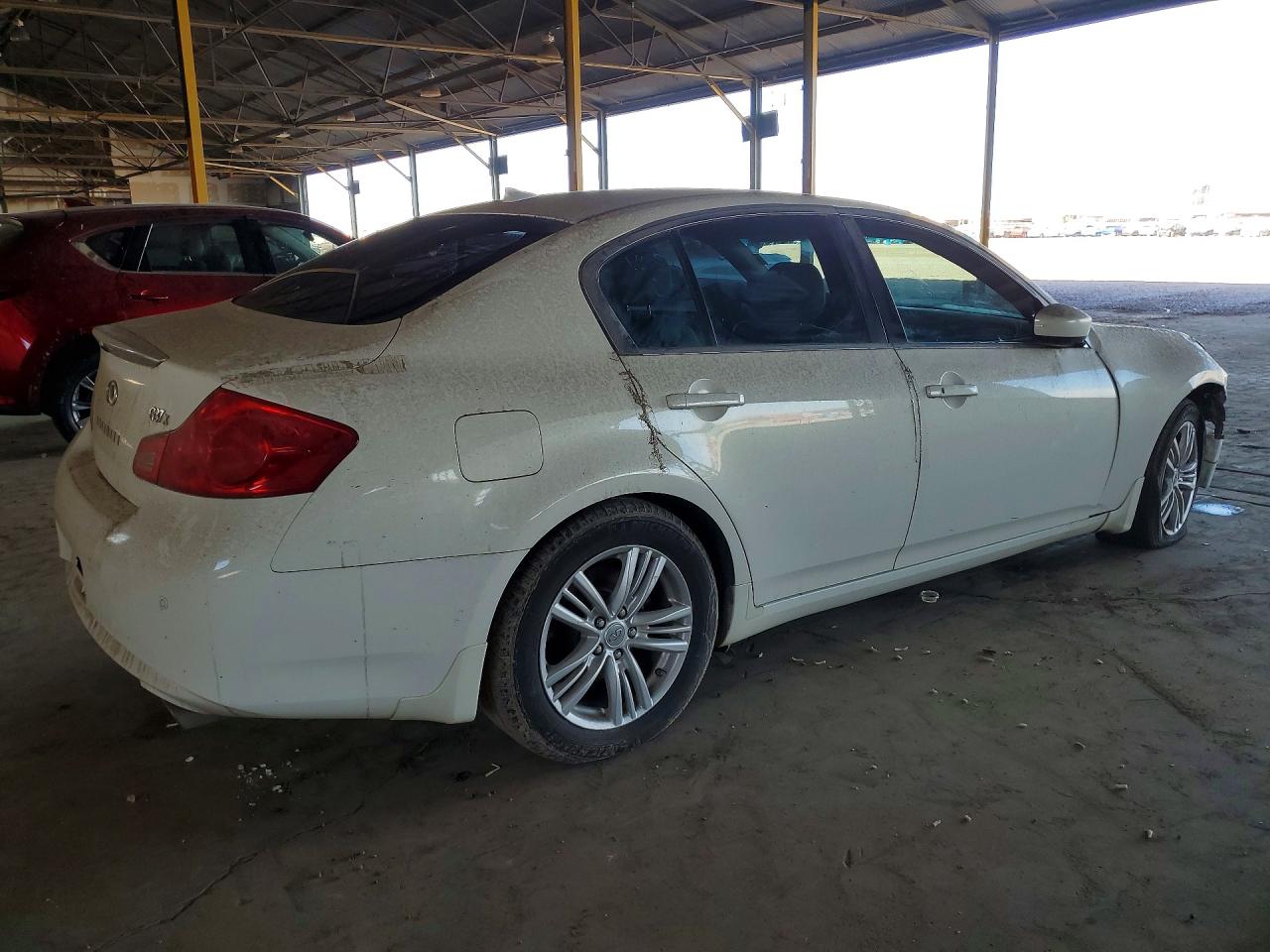 2012 Infiniti G37 Sedan X White vin: JN1CV6AR0CM973216