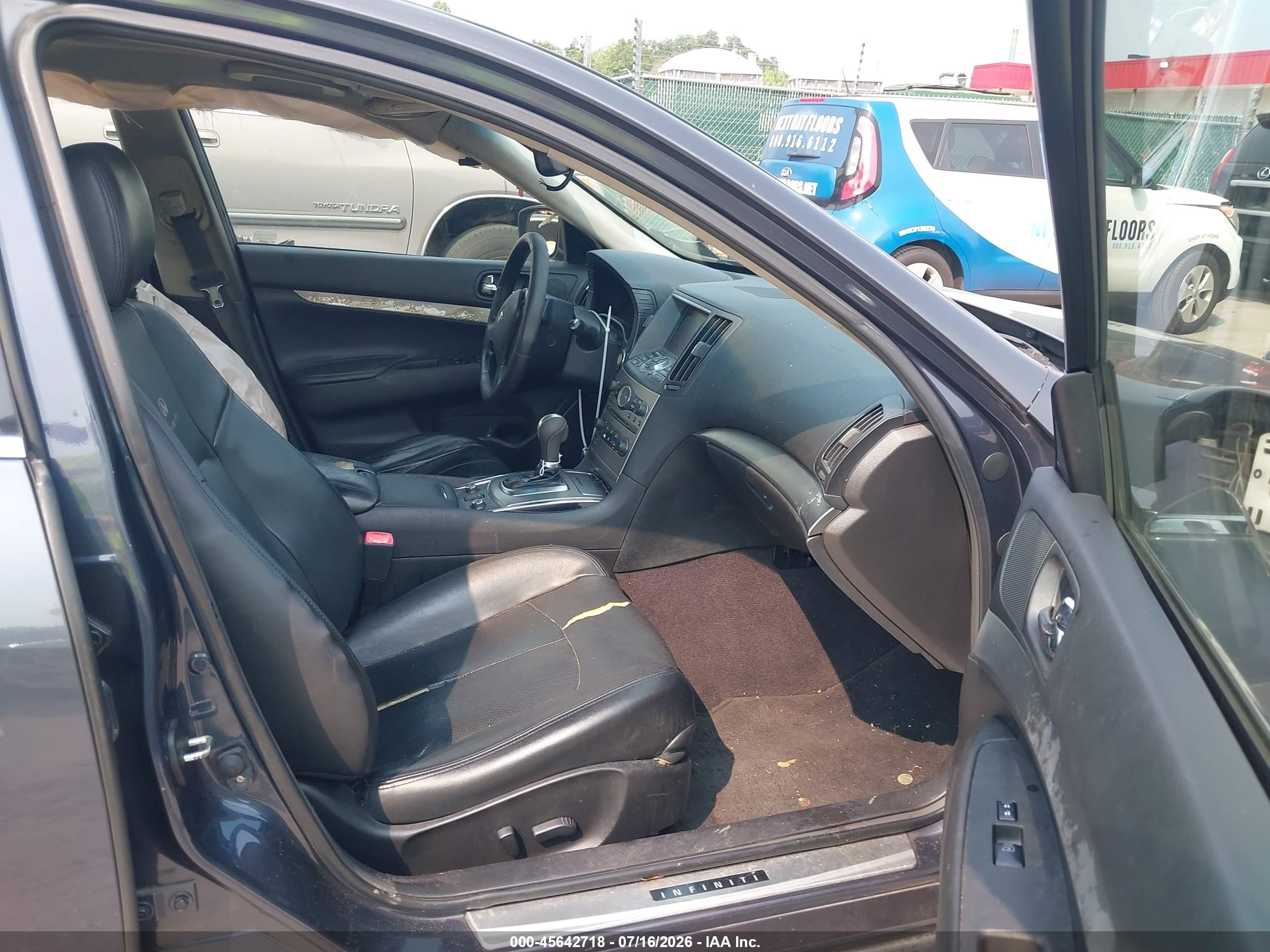 2013 Infiniti G37x   Серый vin: JN1CV6AR0DM355122