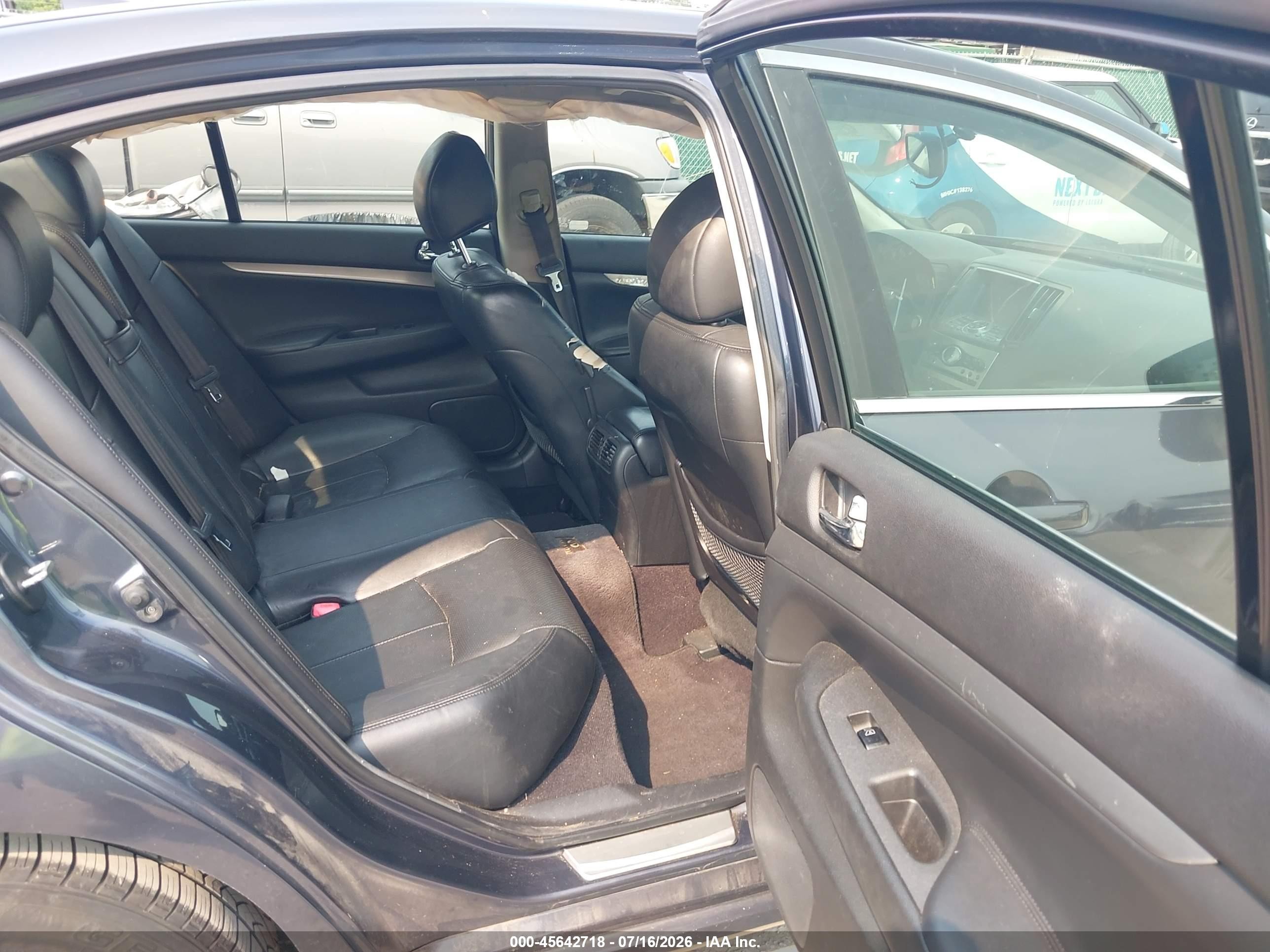 2013 Infiniti G37x   Серый vin: JN1CV6AR0DM355122