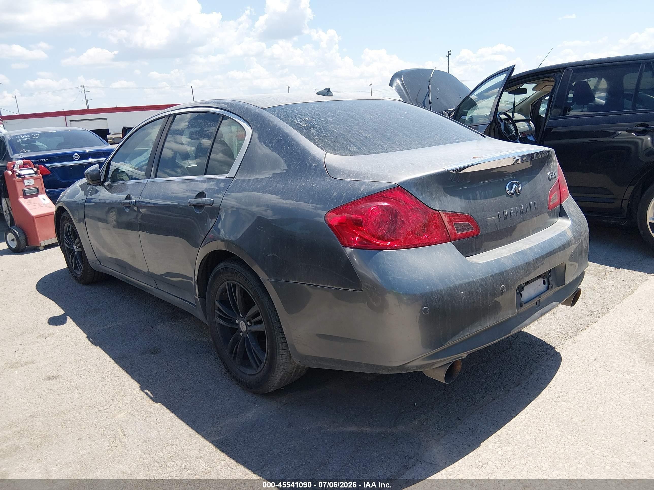 2013 Infiniti G37x   Gray vin: JN1CV6AR0DM358246