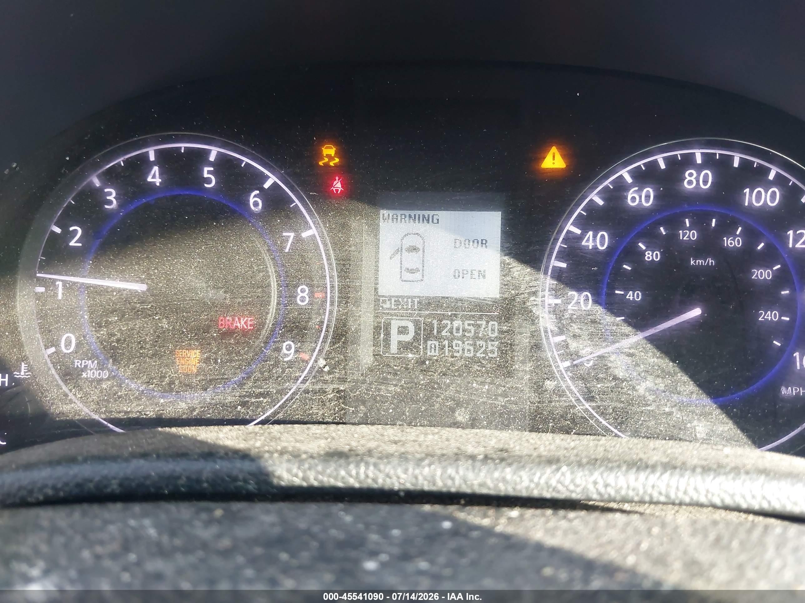 2013 Infiniti G37x   Gray vin: JN1CV6AR0DM358246