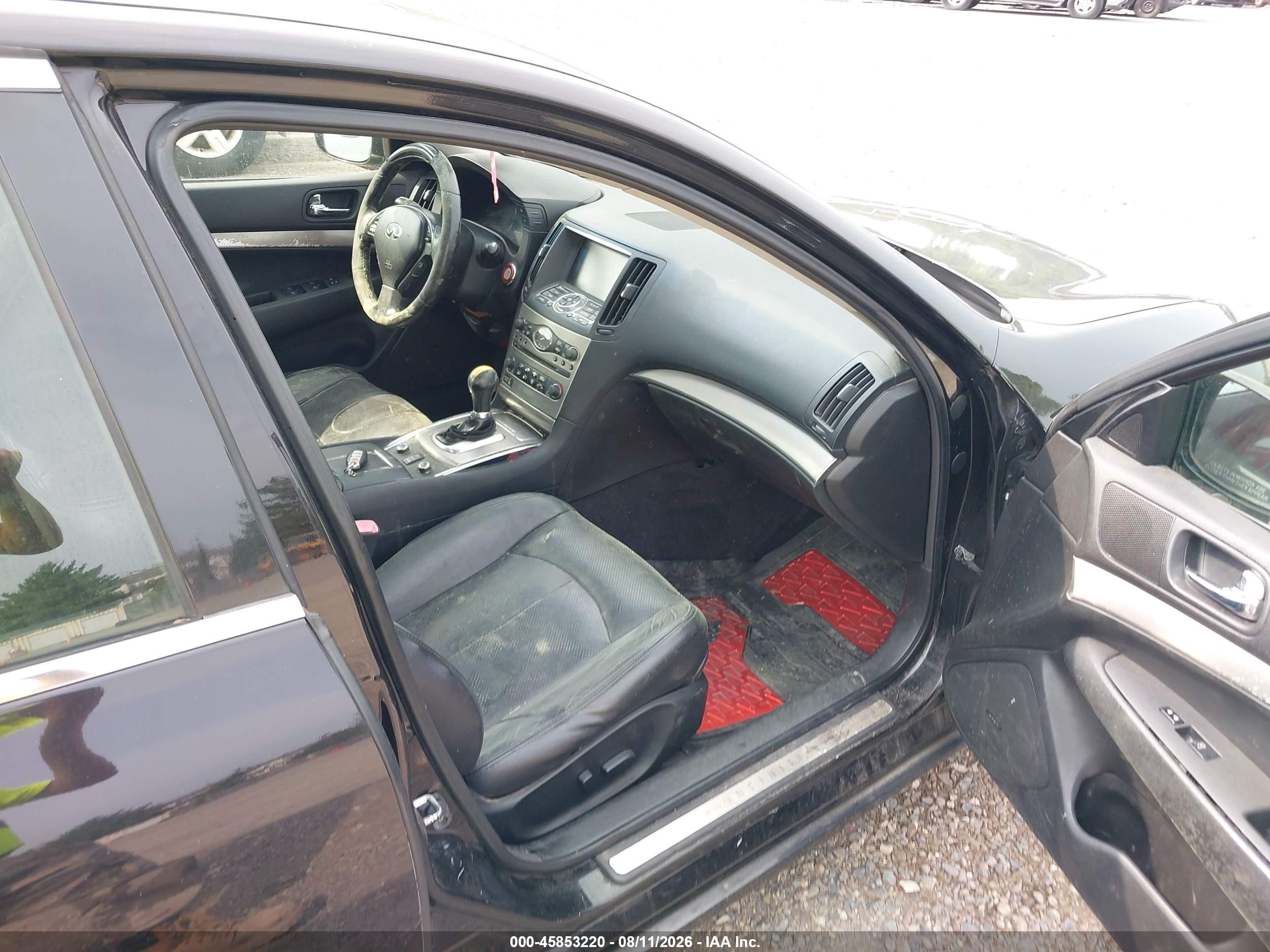 2013 Infiniti G37x   Black vin: JN1CV6AR0DM750790