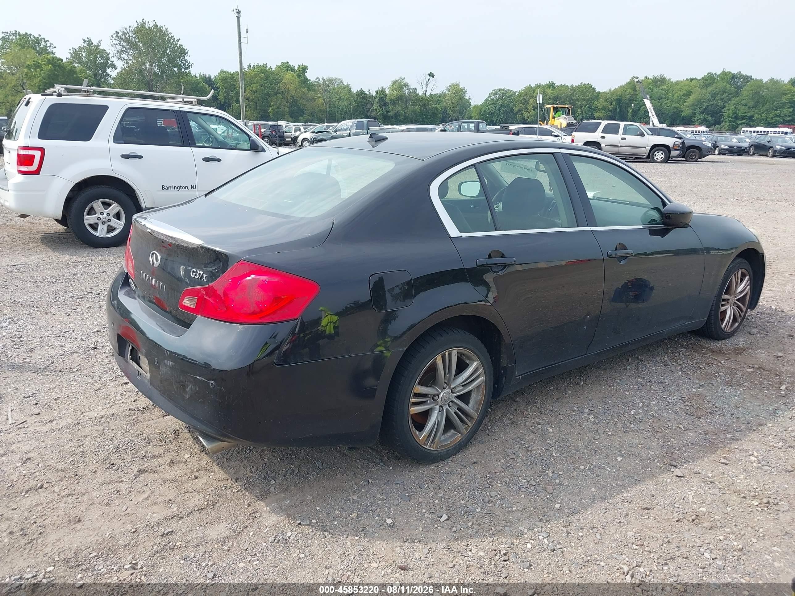 2013 Infiniti G37x   Black vin: JN1CV6AR0DM750790