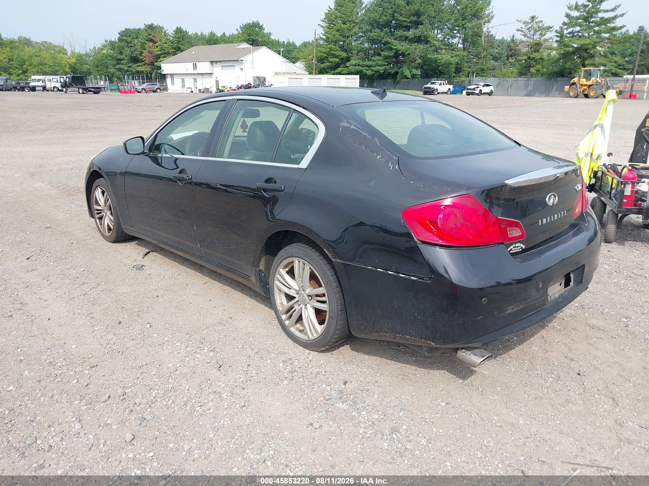 2013 Infiniti G37x   Black vin: JN1CV6AR0DM750790