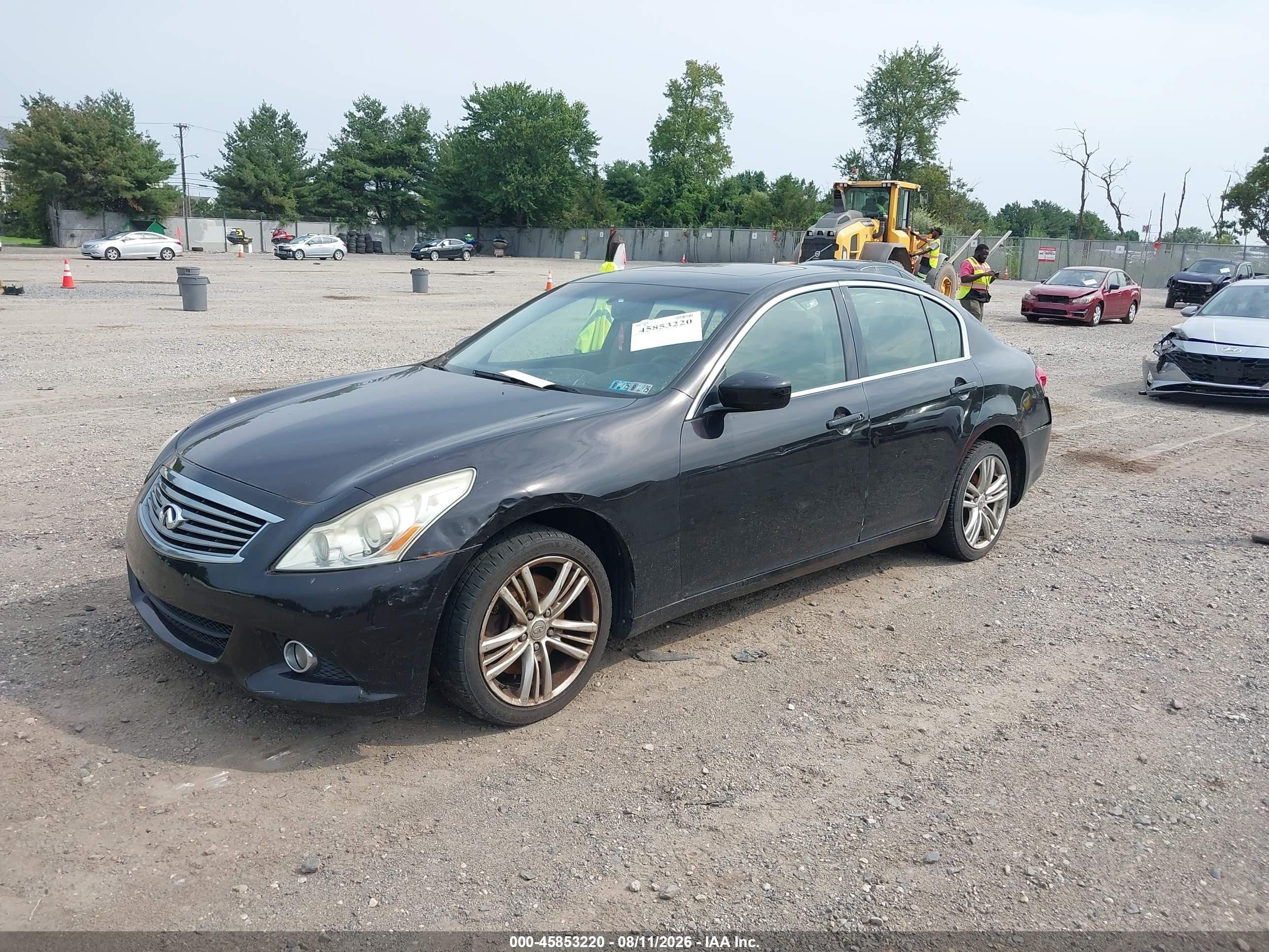 2013 Infiniti G37x   Black vin: JN1CV6AR0DM750790