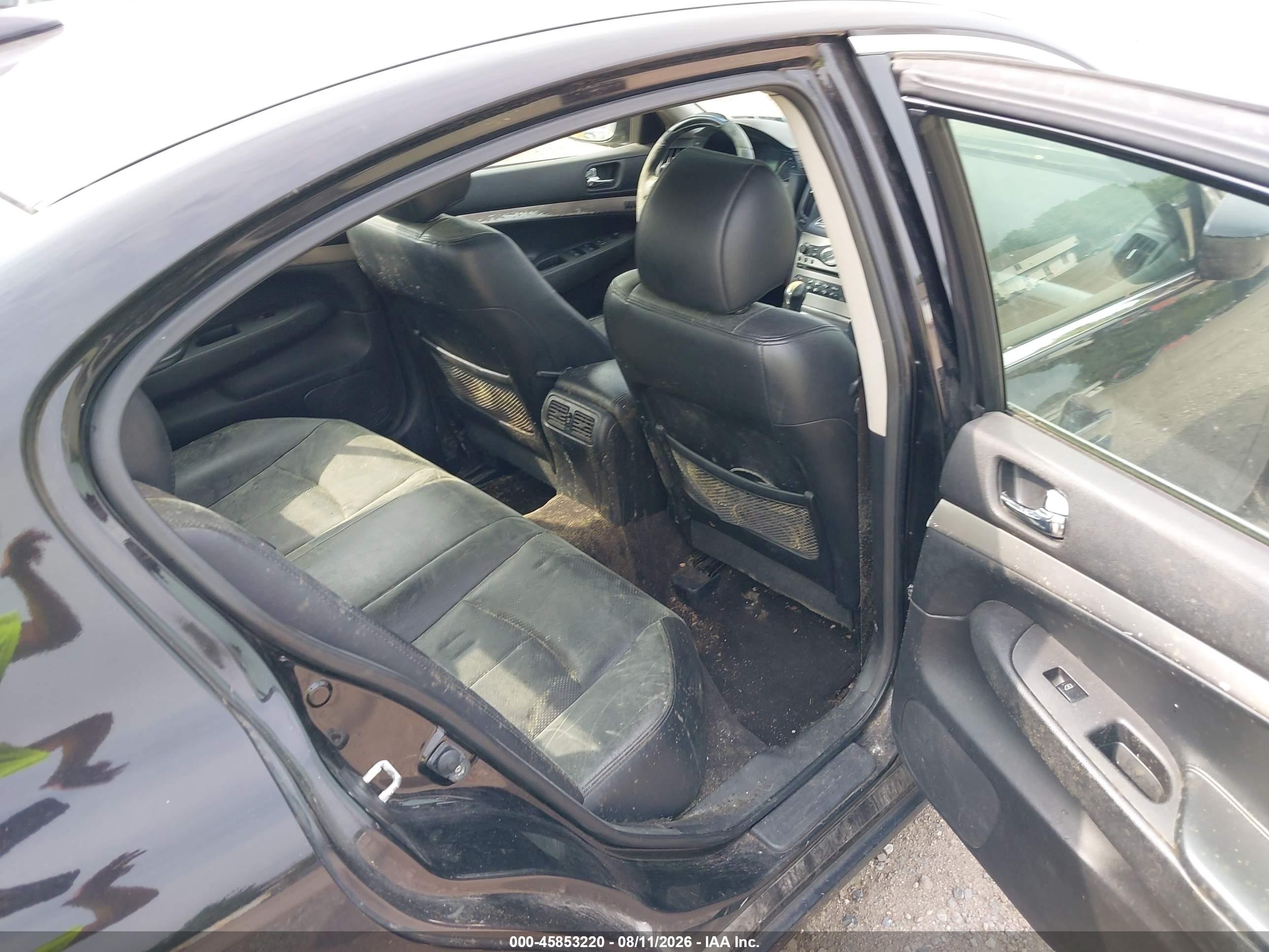 2013 Infiniti G37x   Black vin: JN1CV6AR0DM750790