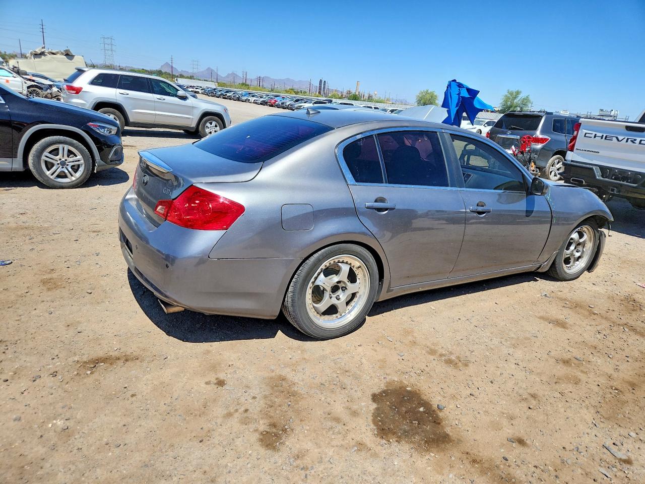 2013 Infiniti G37 Sedan X Gray vin: JN1CV6AR0DM752233