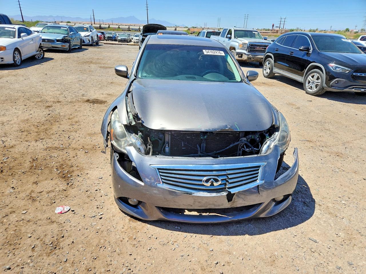 2013 Infiniti G37 Sedan X Gray vin: JN1CV6AR0DM752233
