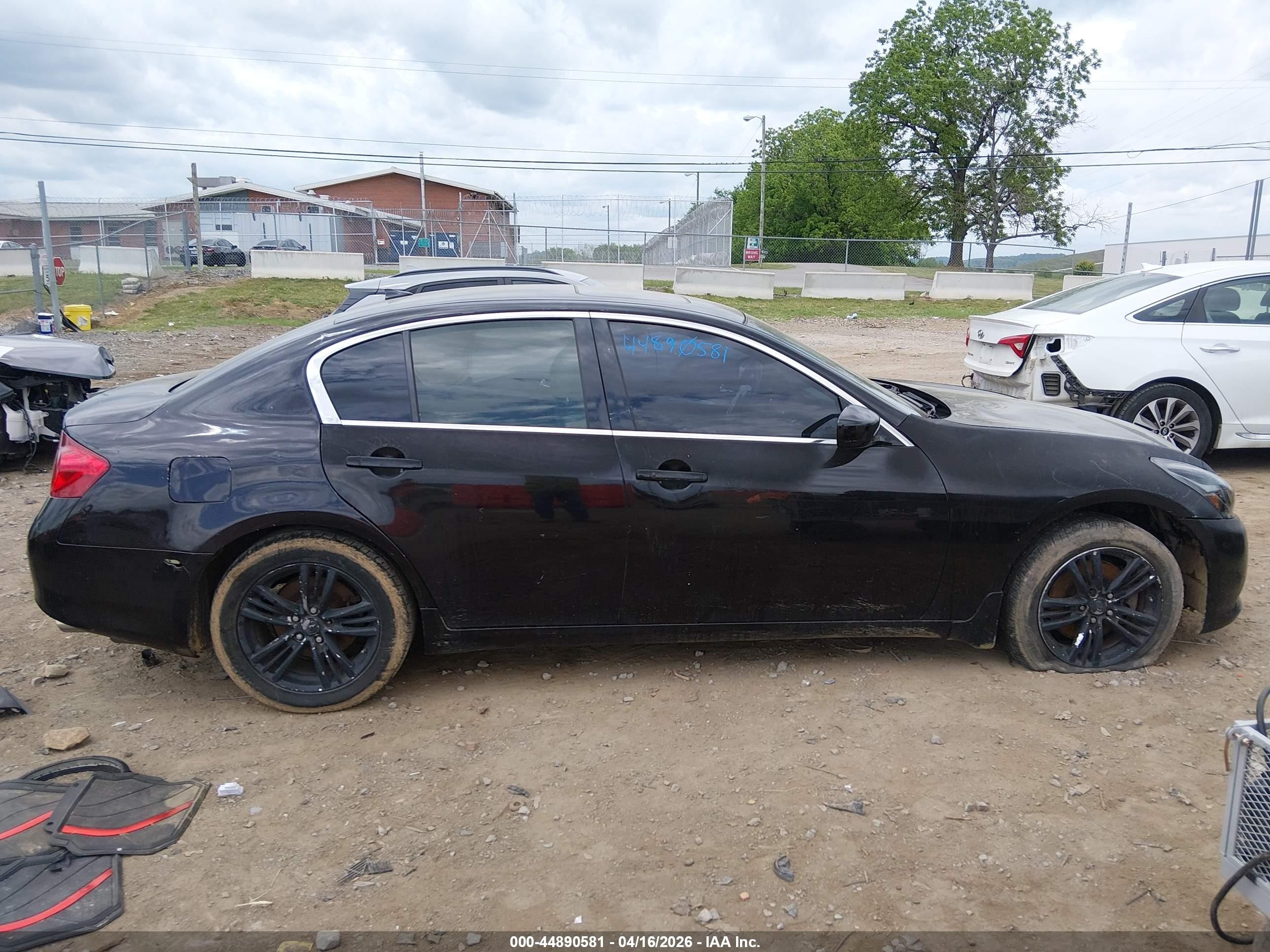 2013 Infiniti G37x   Black vin: JN1CV6AR0DM754127