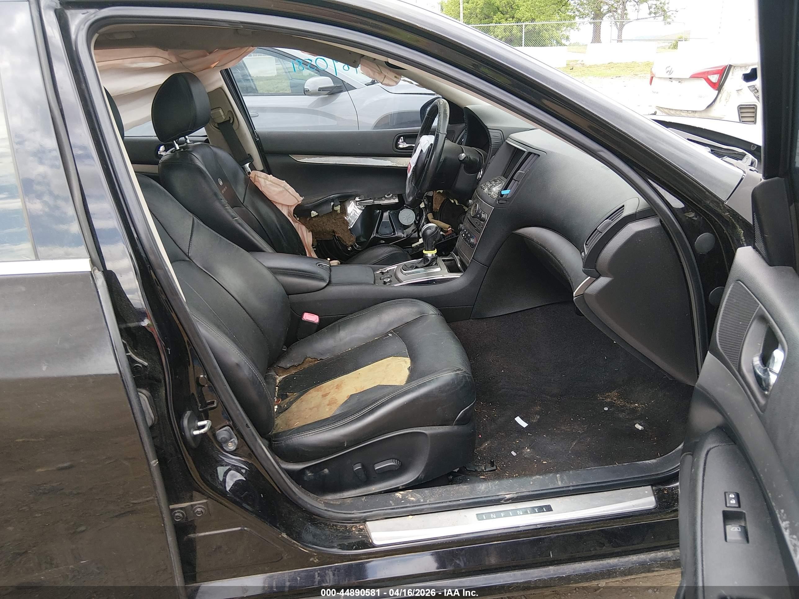 2013 Infiniti G37x   Black vin: JN1CV6AR0DM754127
