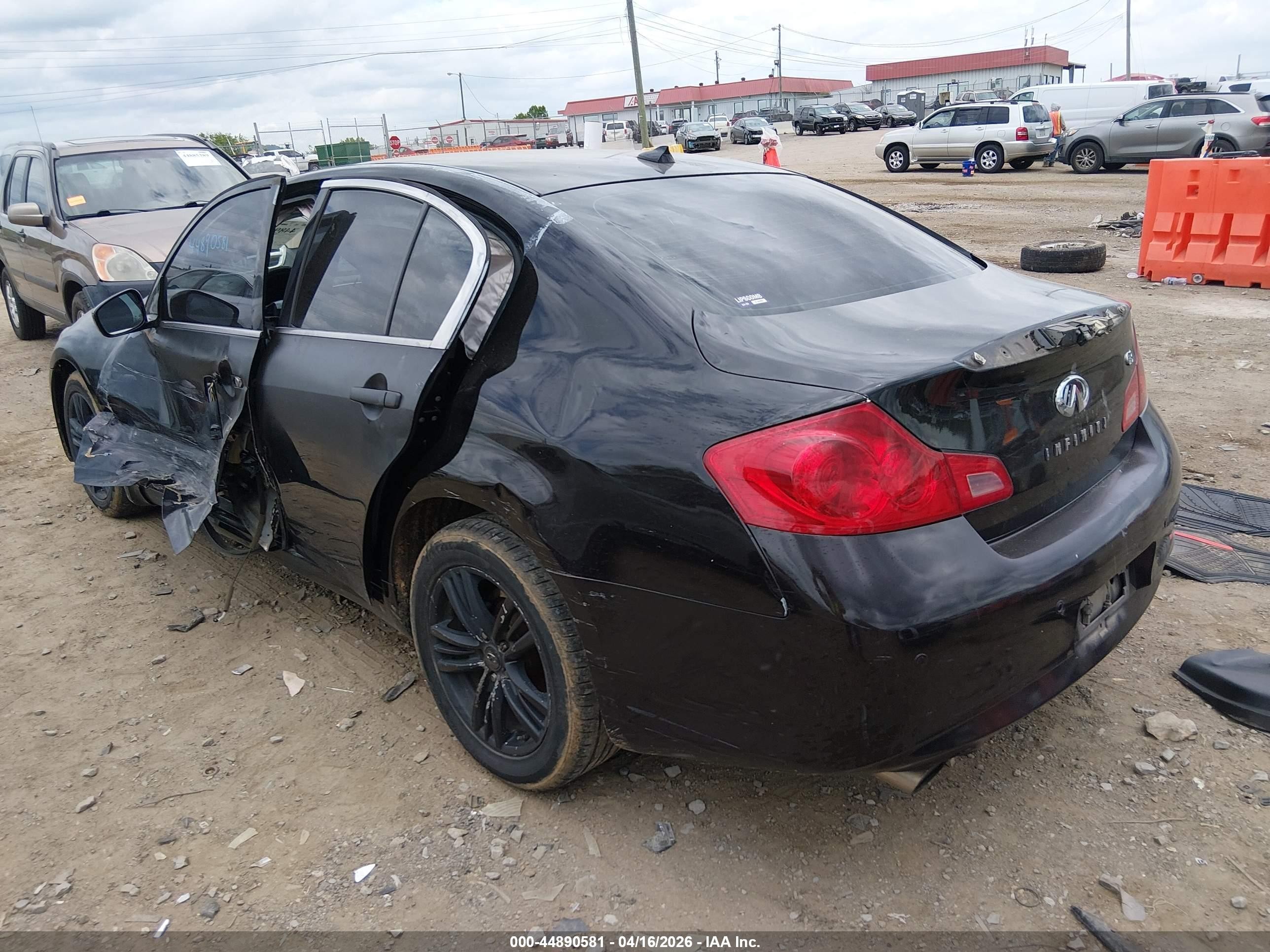 2013 Infiniti G37x   Black vin: JN1CV6AR0DM754127