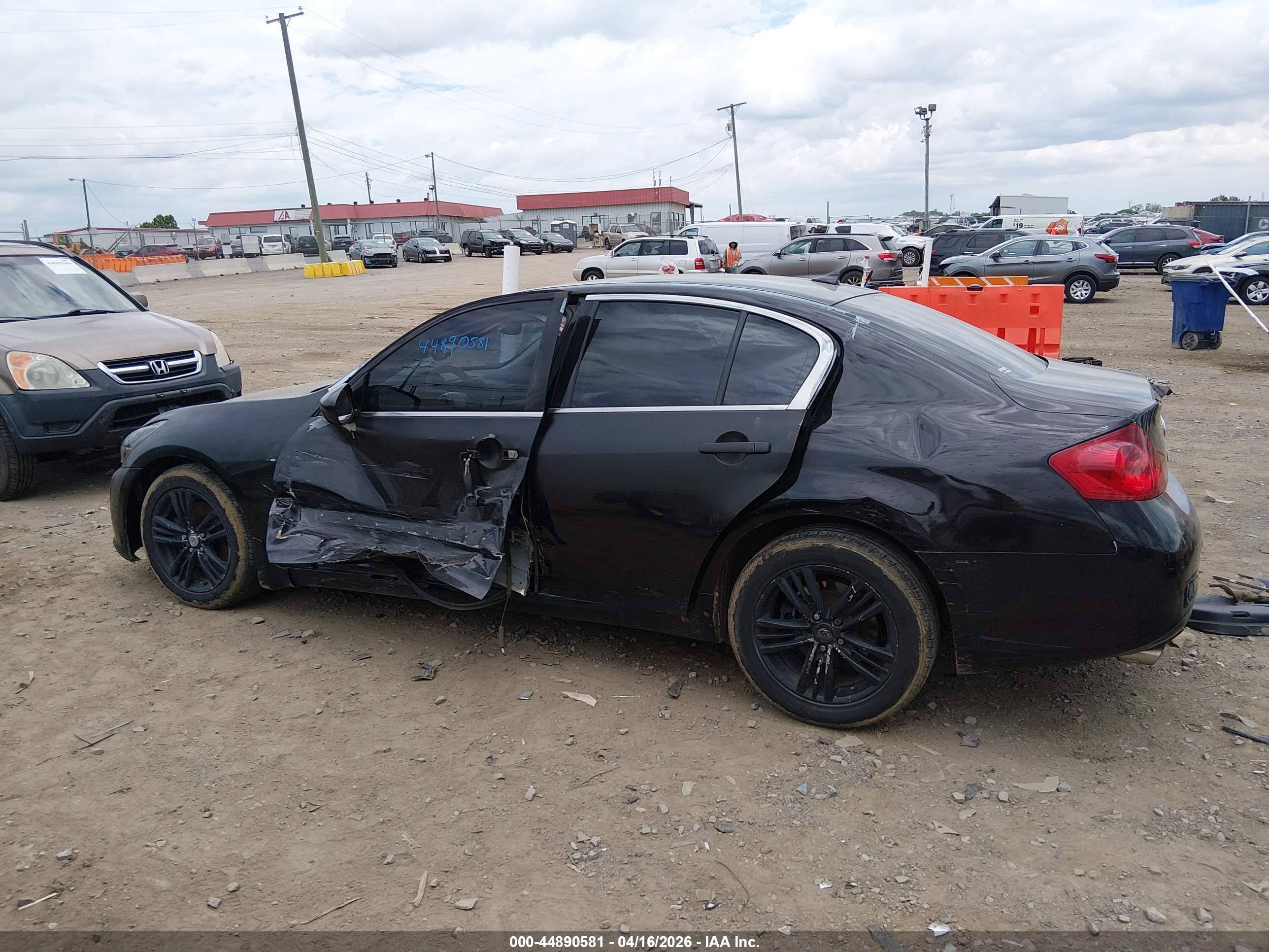 2013 Infiniti G37x   Black vin: JN1CV6AR0DM754127