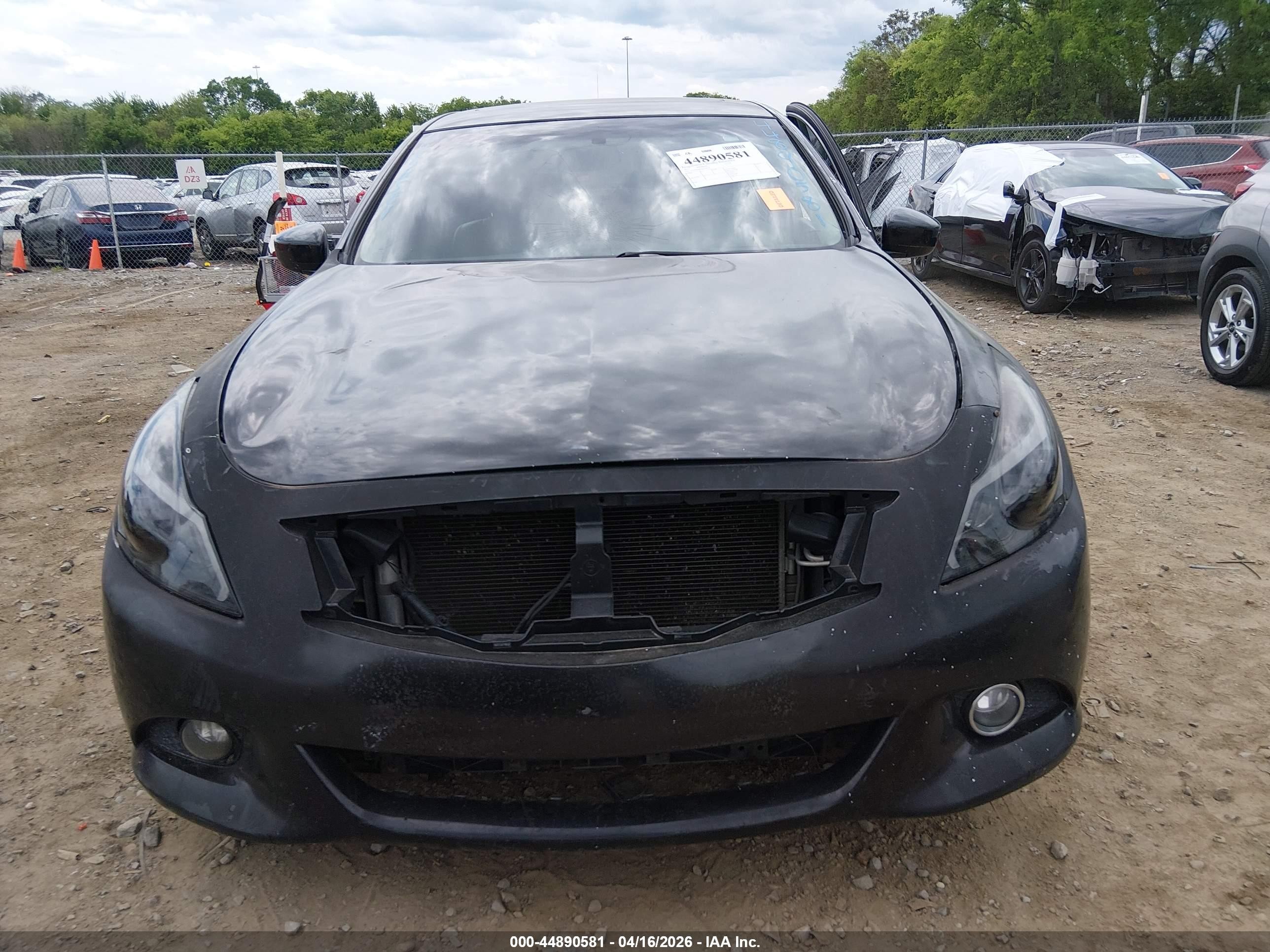 2013 Infiniti G37x   Black vin: JN1CV6AR0DM754127