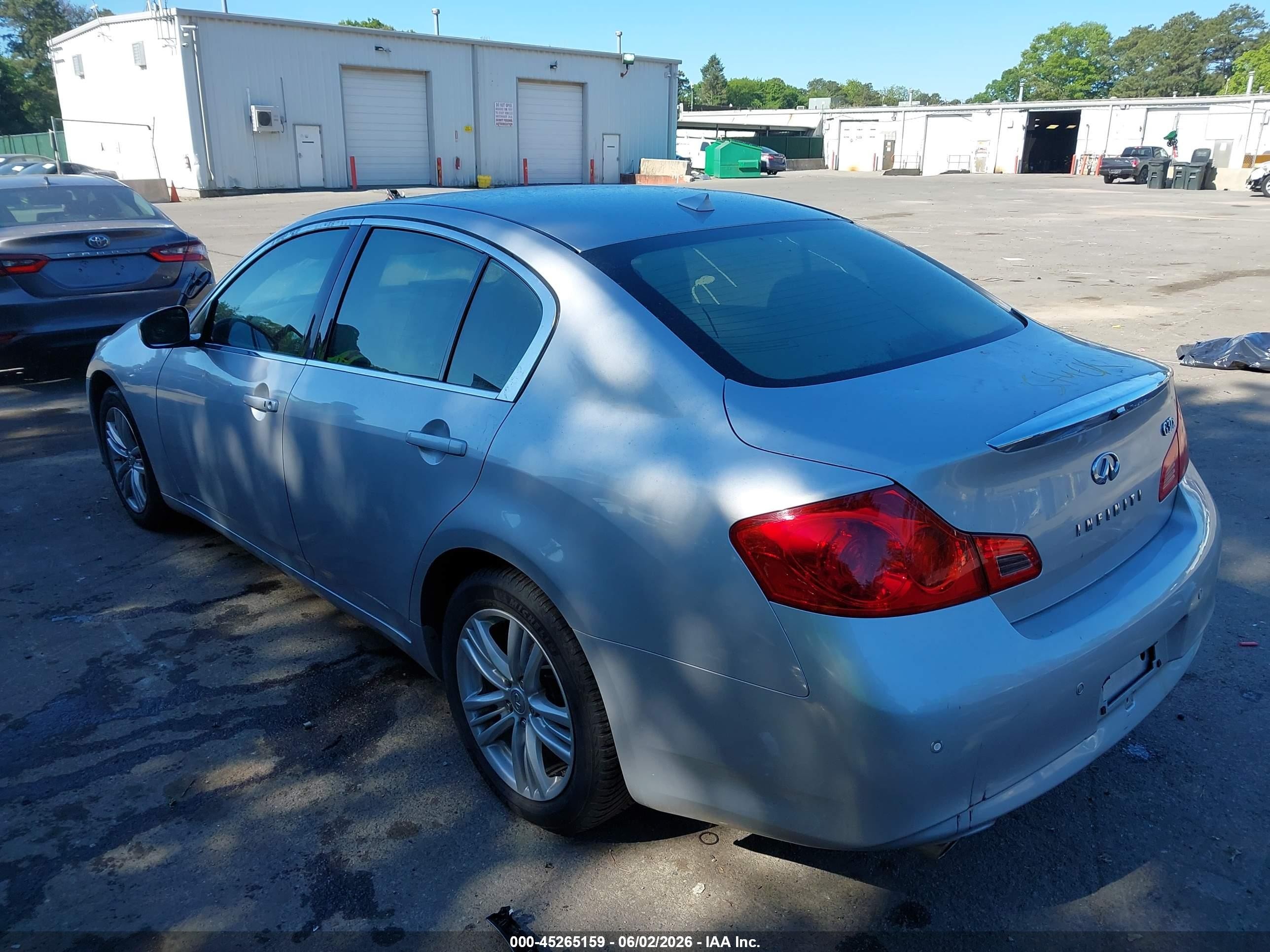 2013 Infiniti G37x   Silver vin: JN1CV6AR0DM756184