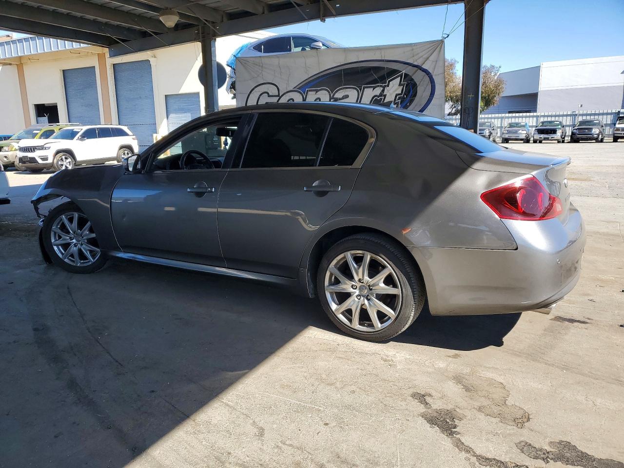 2013 Infiniti G37 Sedan X Gray vin: JN1CV6AR0DM756508