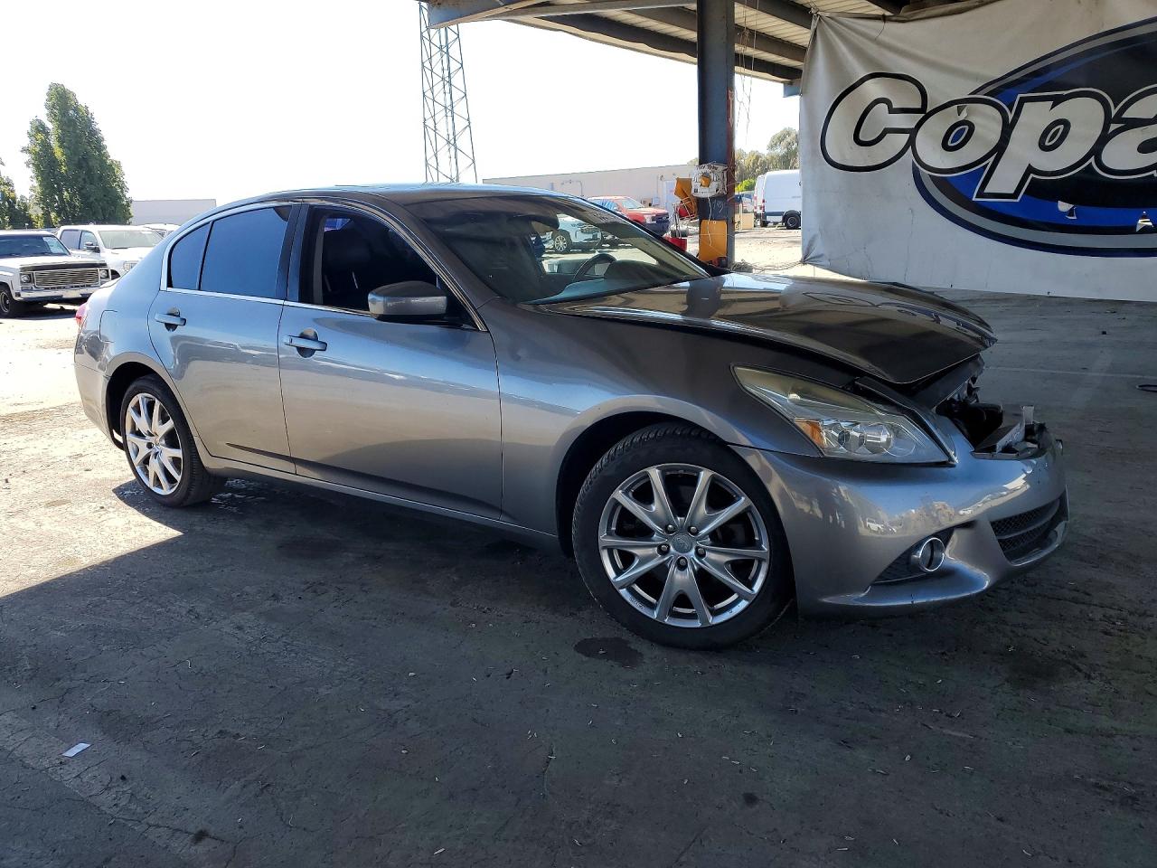 2013 Infiniti G37 Sedan X Gray vin: JN1CV6AR0DM756508