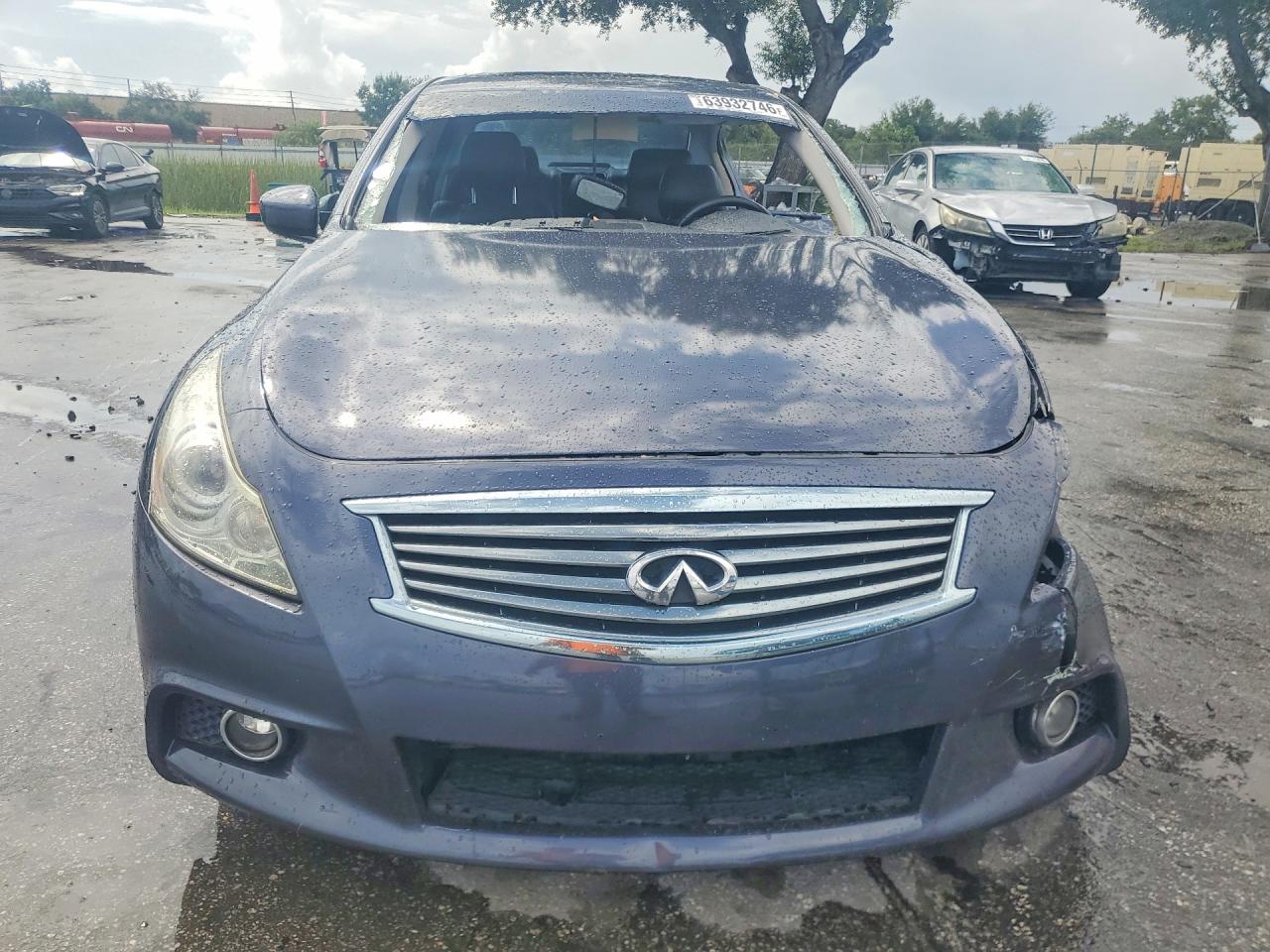 2013 Infiniti G37 Gray vin: JN1CV6AR0DM757884