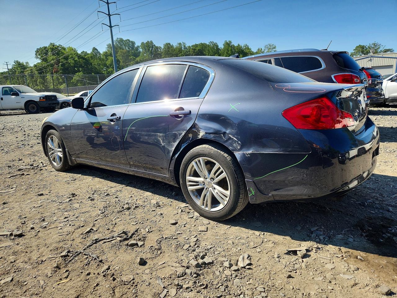 2013 Infiniti G37 Sedan X Серый vin: JN1CV6AR0DM760851