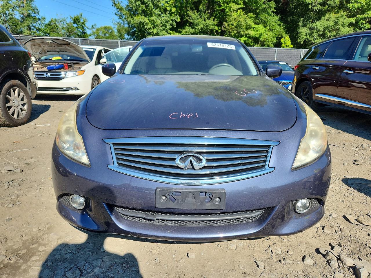 2013 Infiniti G37 Sedan X Серый vin: JN1CV6AR0DM760851