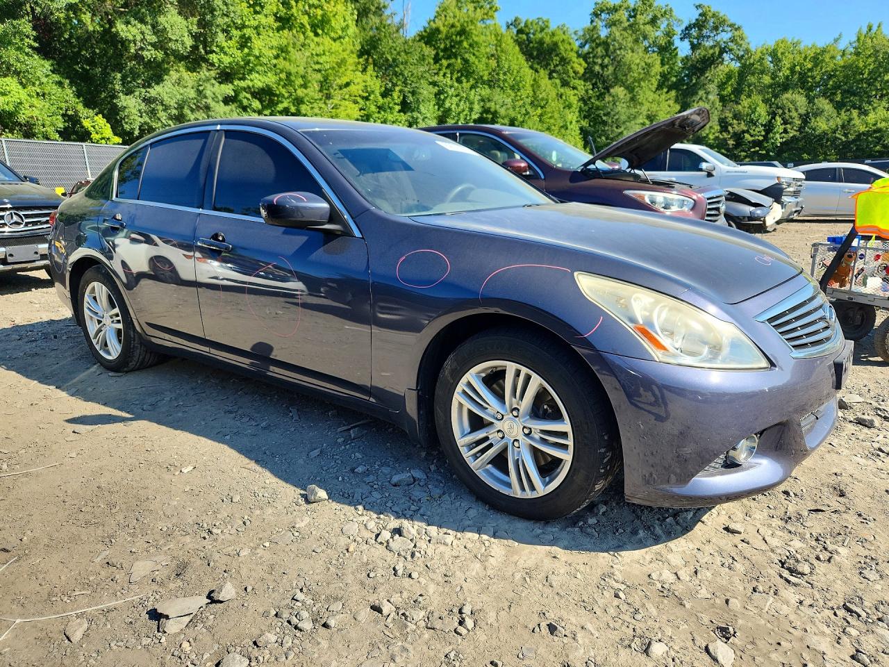 2013 Infiniti G37 Sedan X Серый vin: JN1CV6AR0DM760851