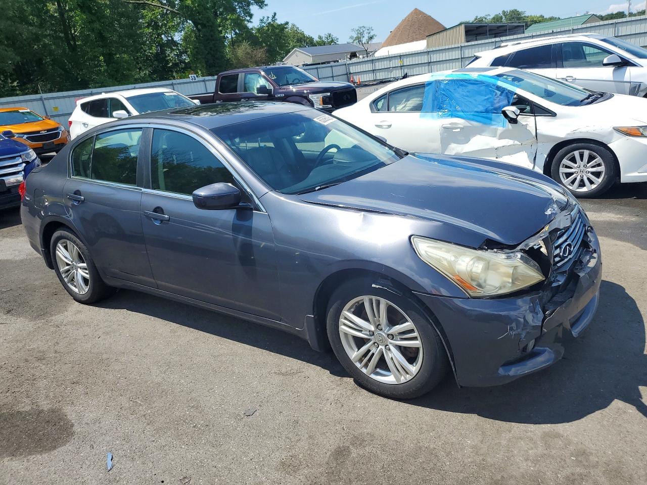2013 Infiniti G37 Sedan X Серый vin: JN1CV6AR0DM761160